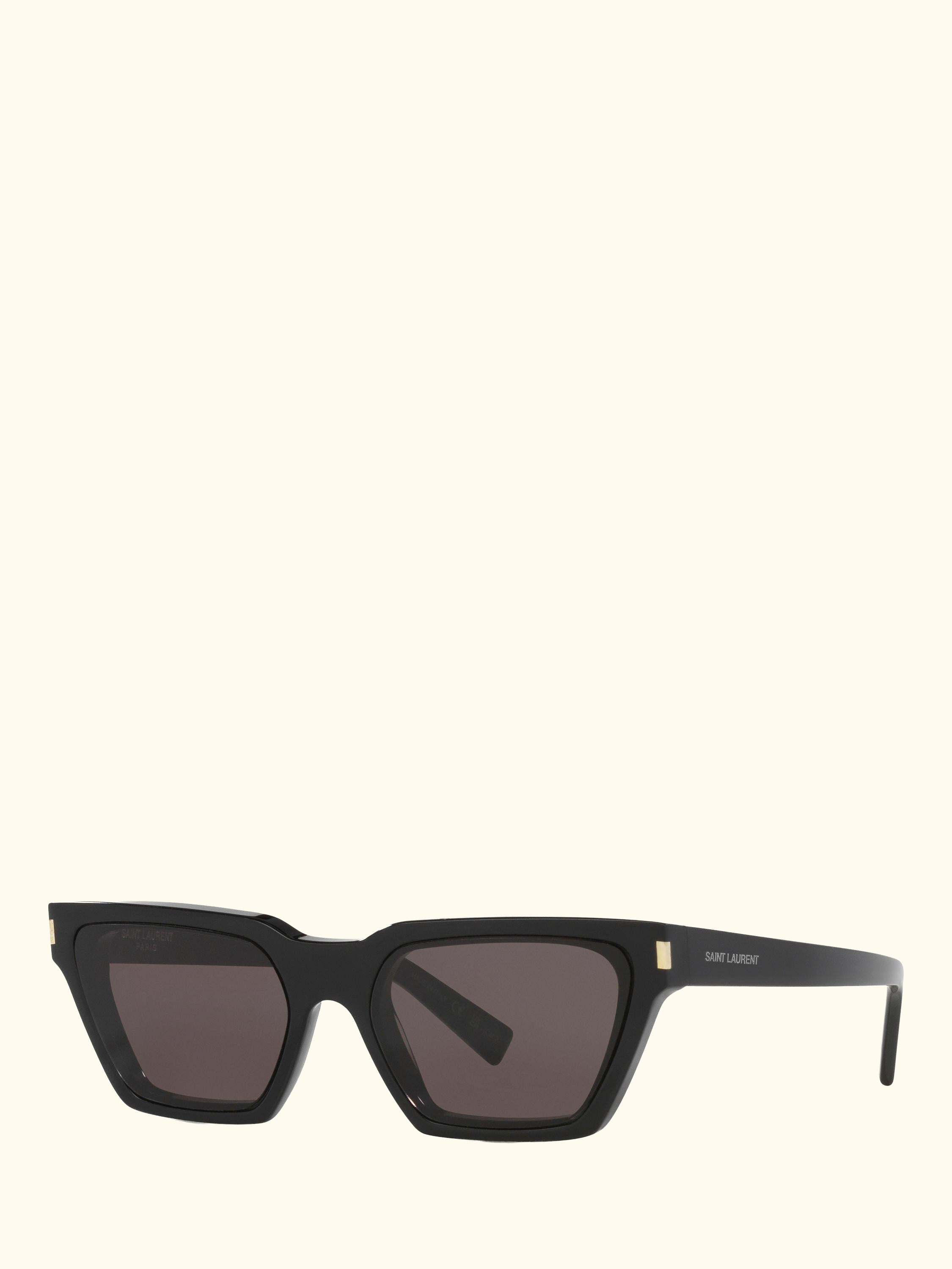 YS000516 Women's Rectangular Sunglasses, Black