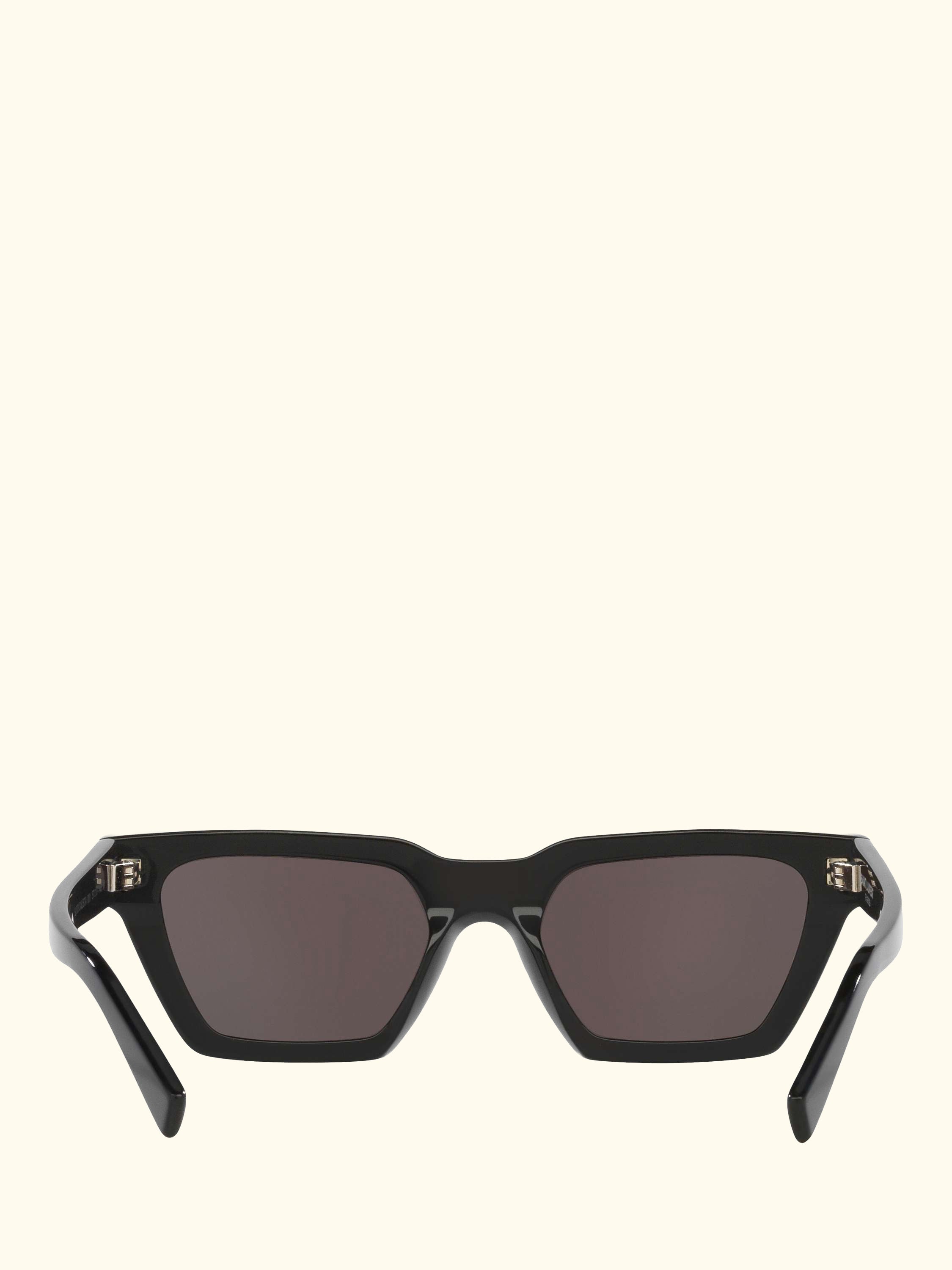 YS000516 Women's Rectangular Sunglasses, Black