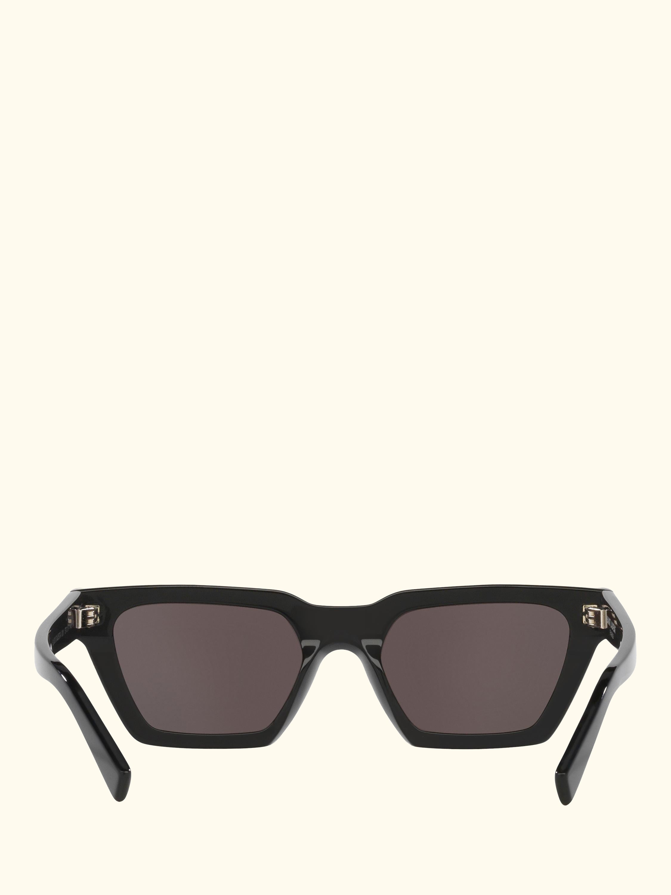 YS000516 Women's Rectangular Sunglasses, Black