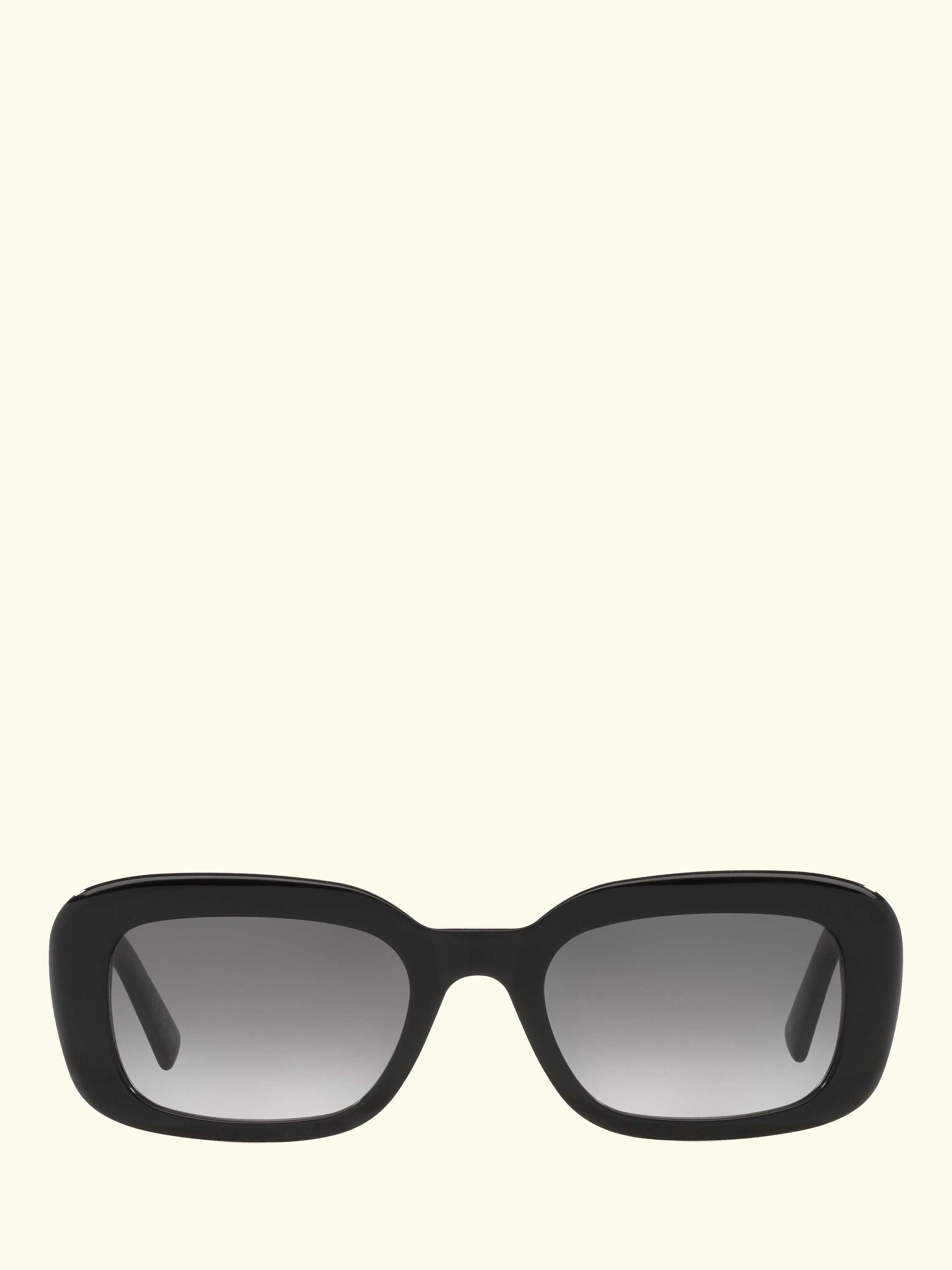 YS000525 Women's Rectangular Sunglasses, Black