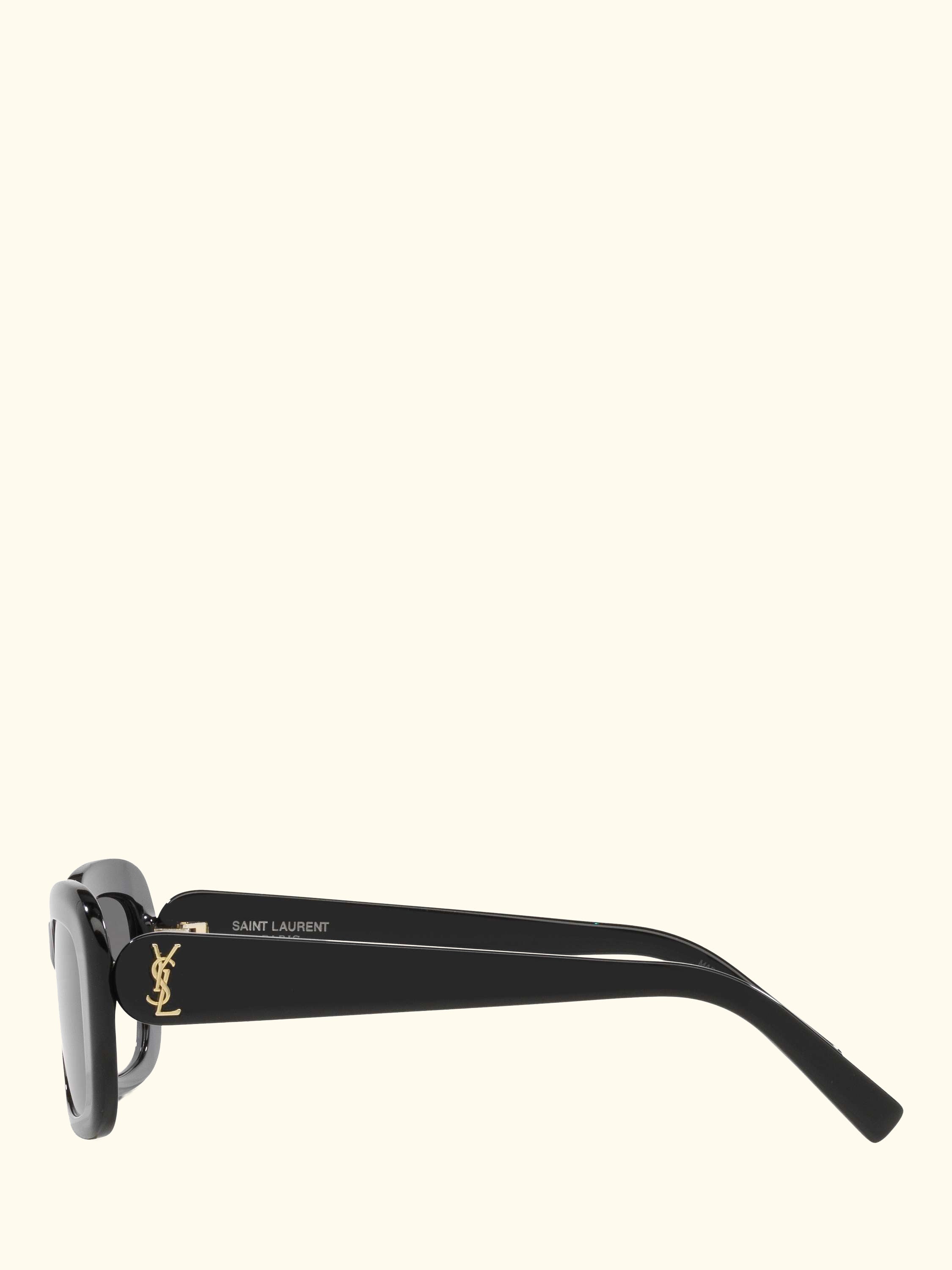 YS000525 Women's Rectangular Sunglasses, Black
