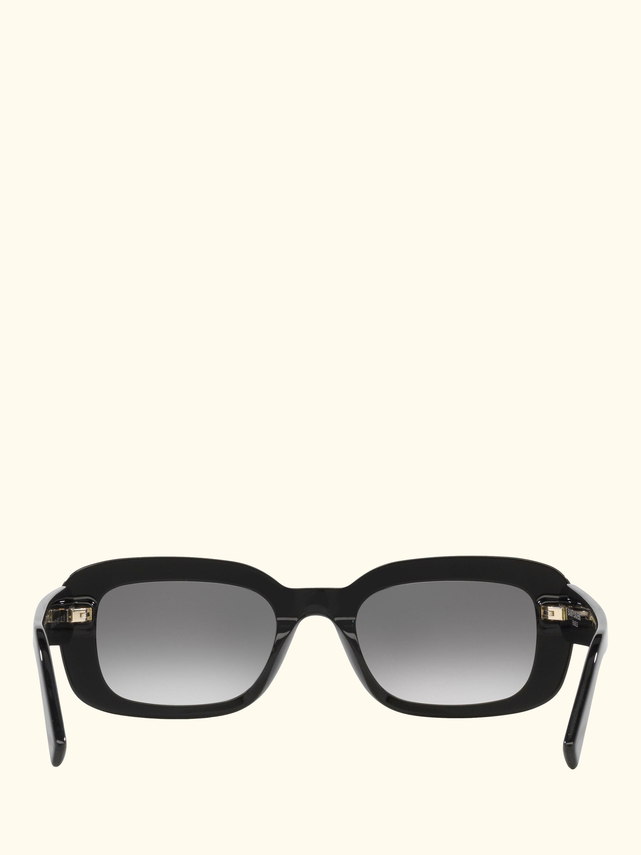 YS000525 Women's Rectangular Sunglasses, Black