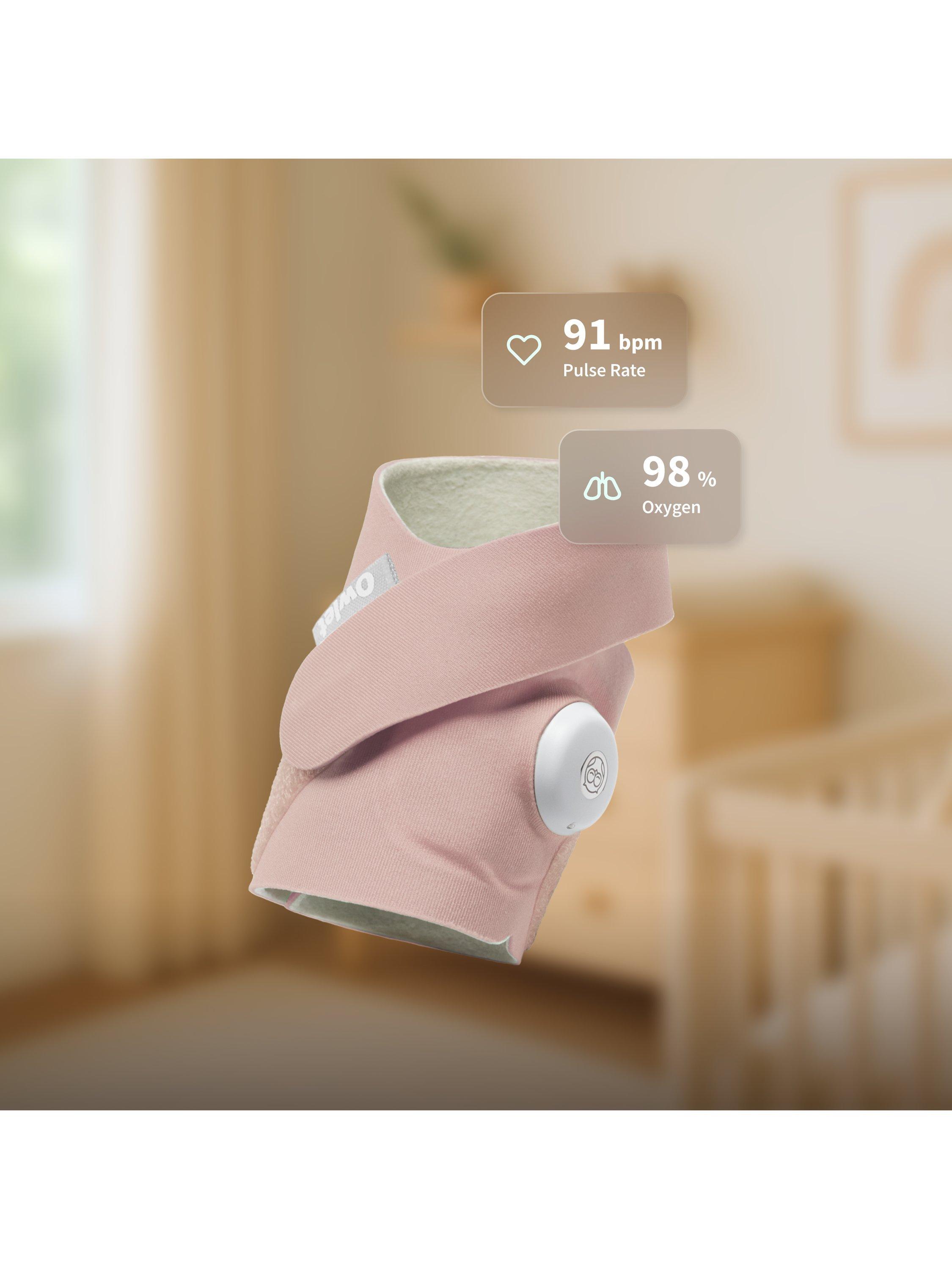 Dream Sock Smart Baby Monitor, Dusty Rose