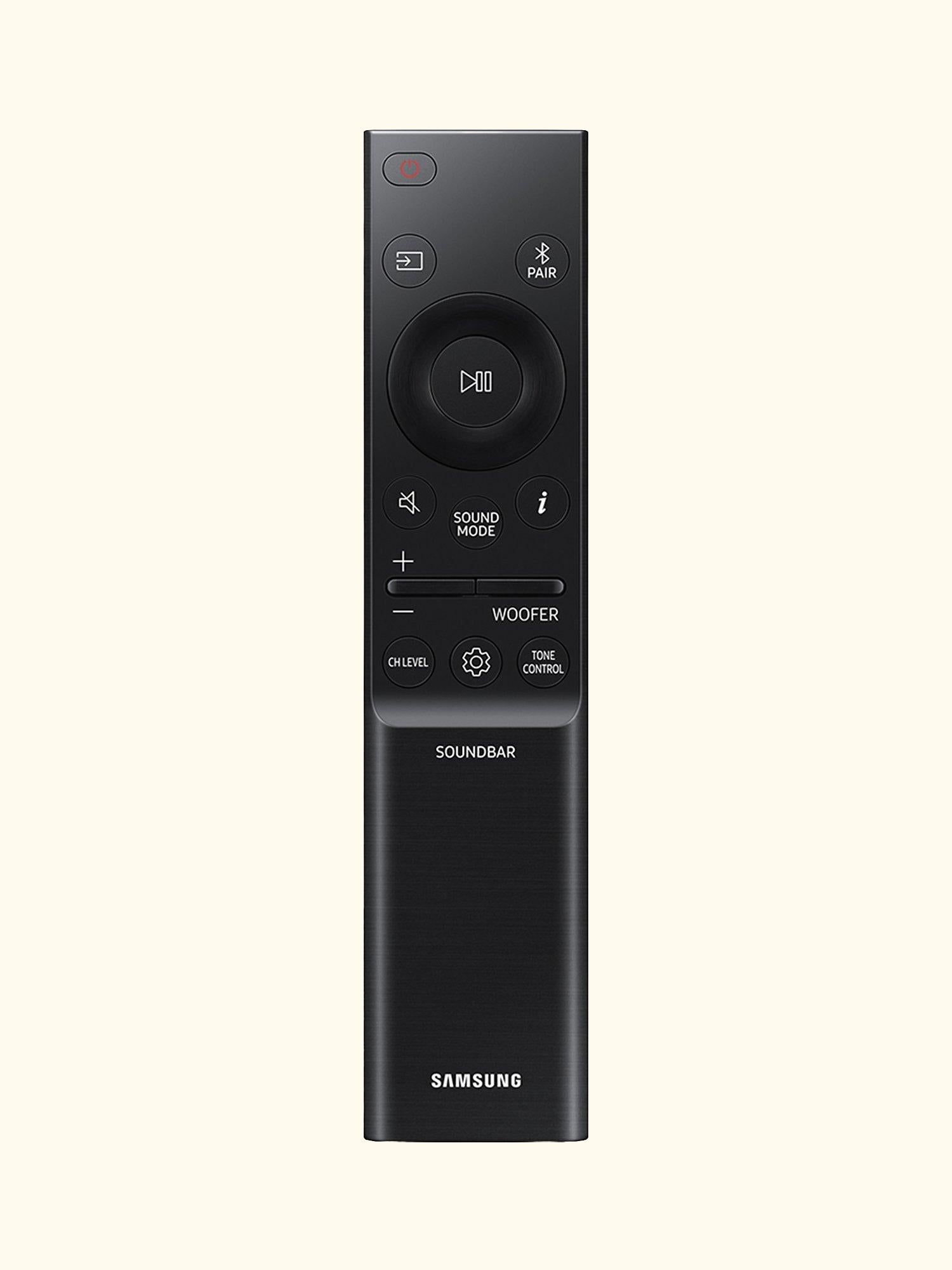 HW-S700D Bluetooth Wi-Fi Ultra Slim Soundbar with Dolby Atmos, DTS:X & Wireless Subwoofer, Black
