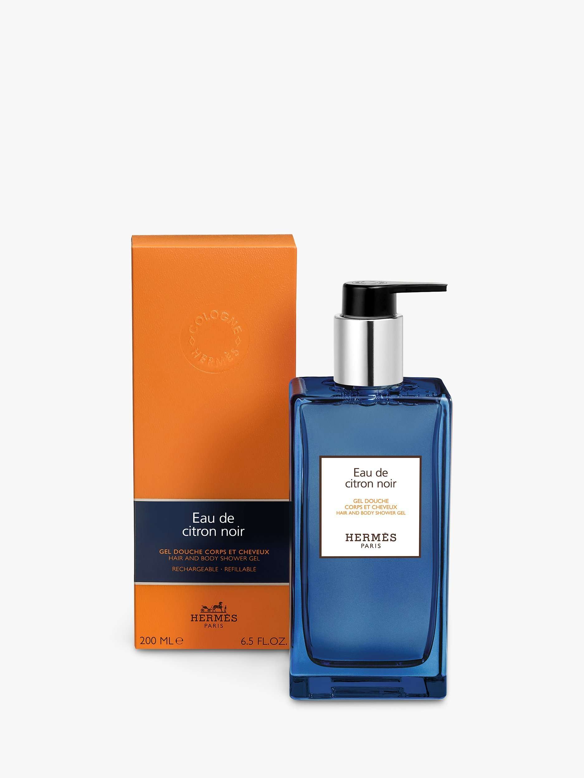 Eau de Citron Noir Hair and Body Shower Gel, 200ml