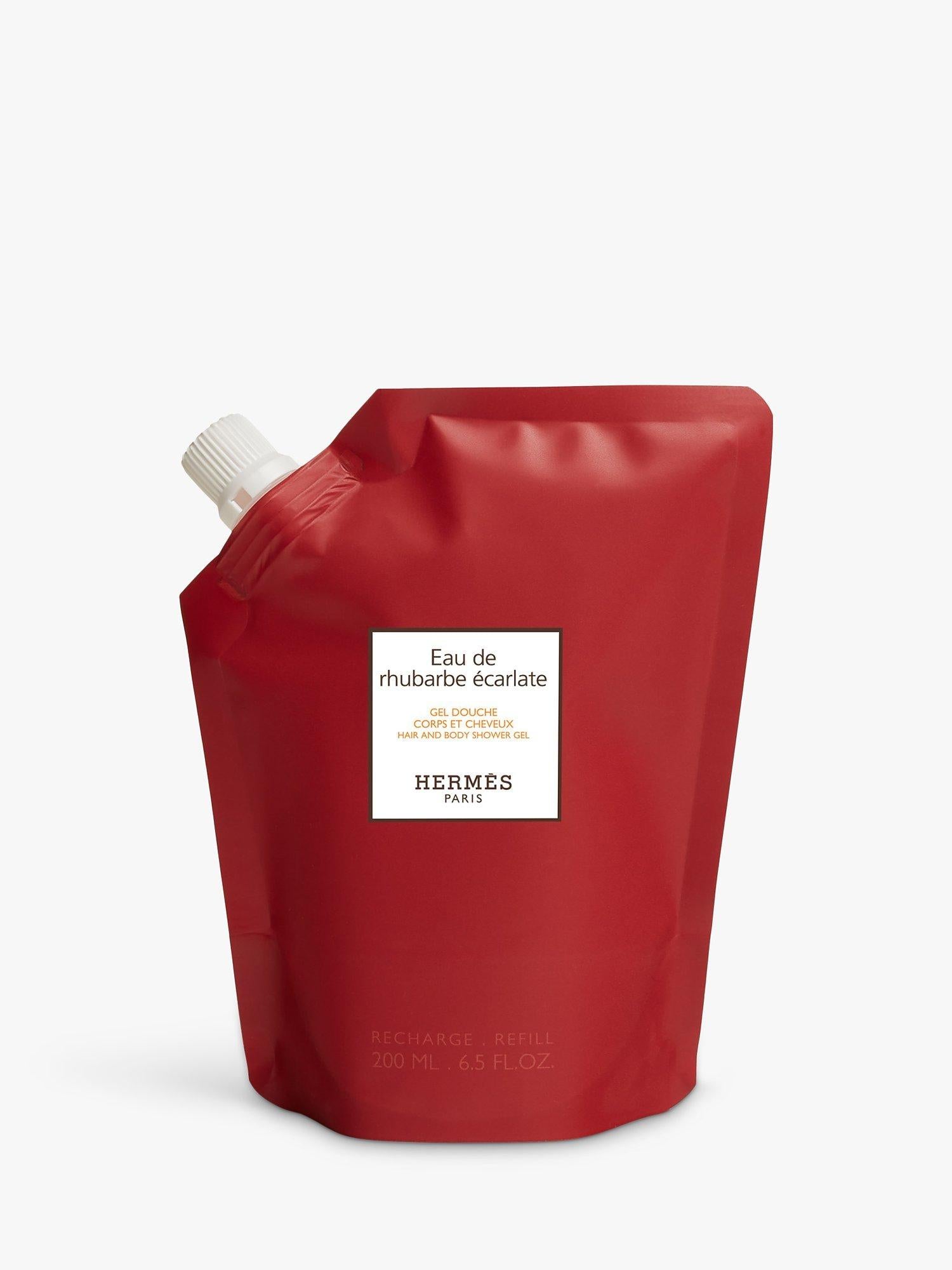 Eau de Rhubarbe Écarlate Hair and Body Shower Gel Refill, 200ml