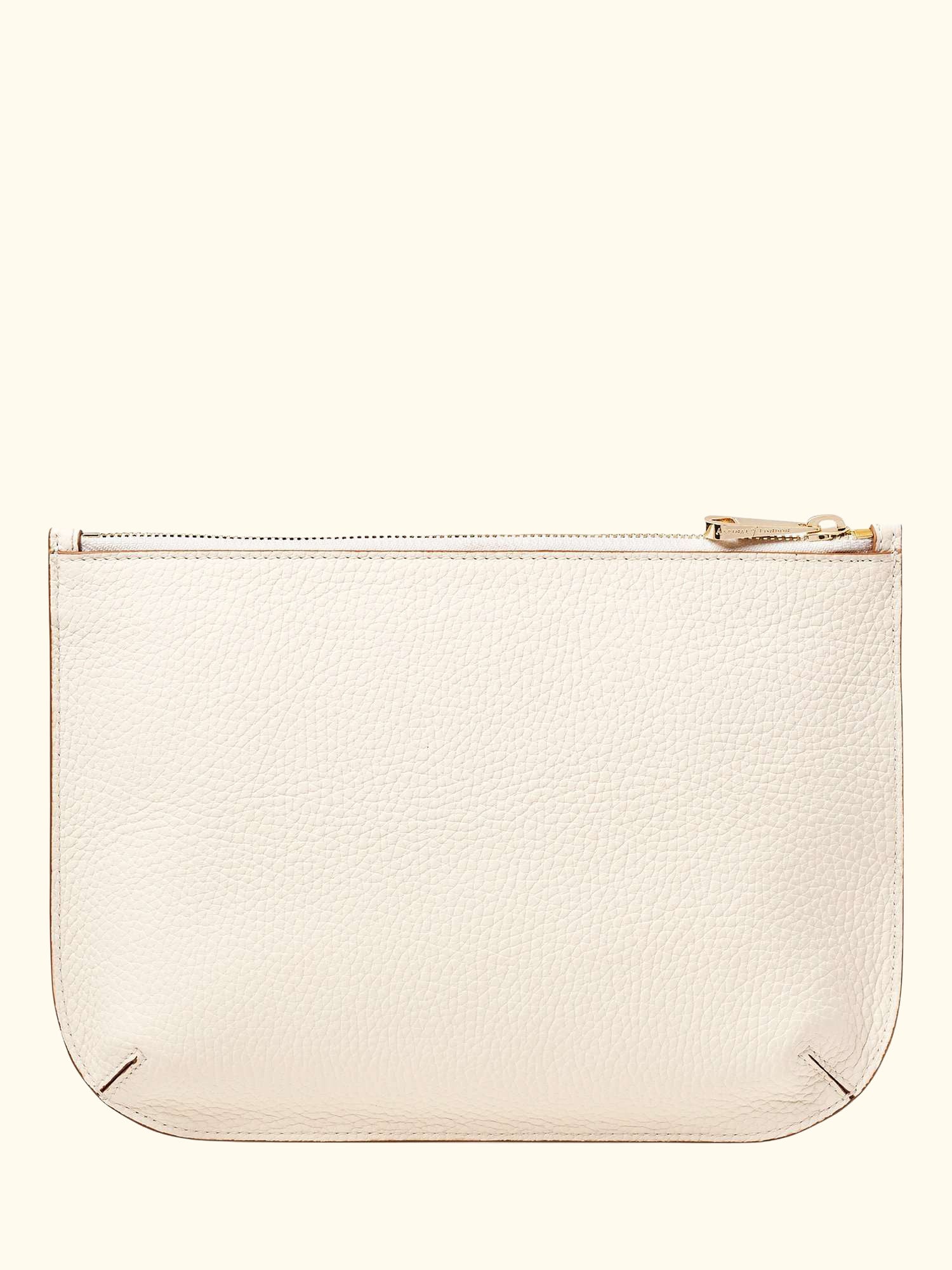 Large Ella Pebble Grain Leather Pouch