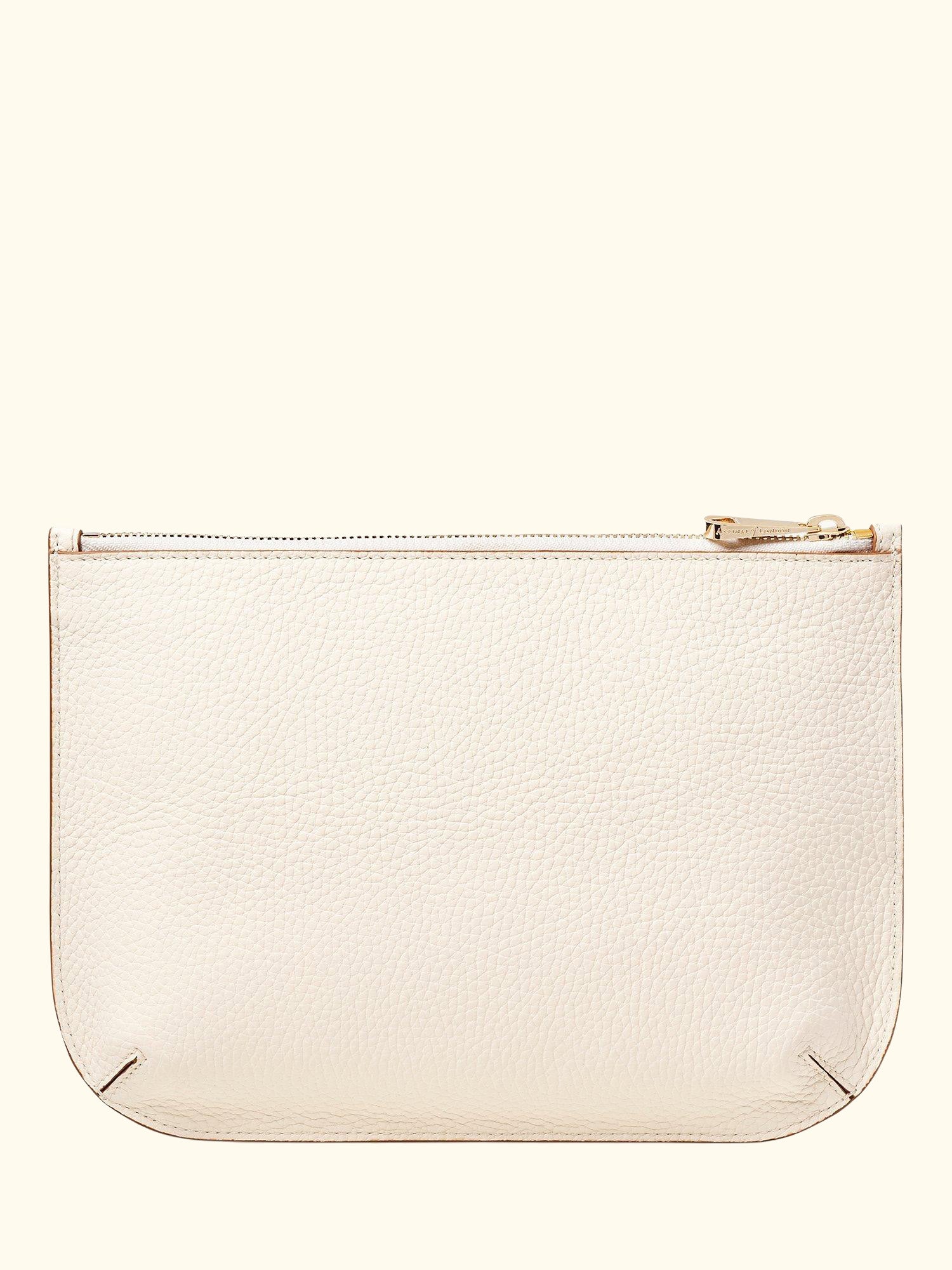 Large Ella Pebble Grain Leather Pouch
