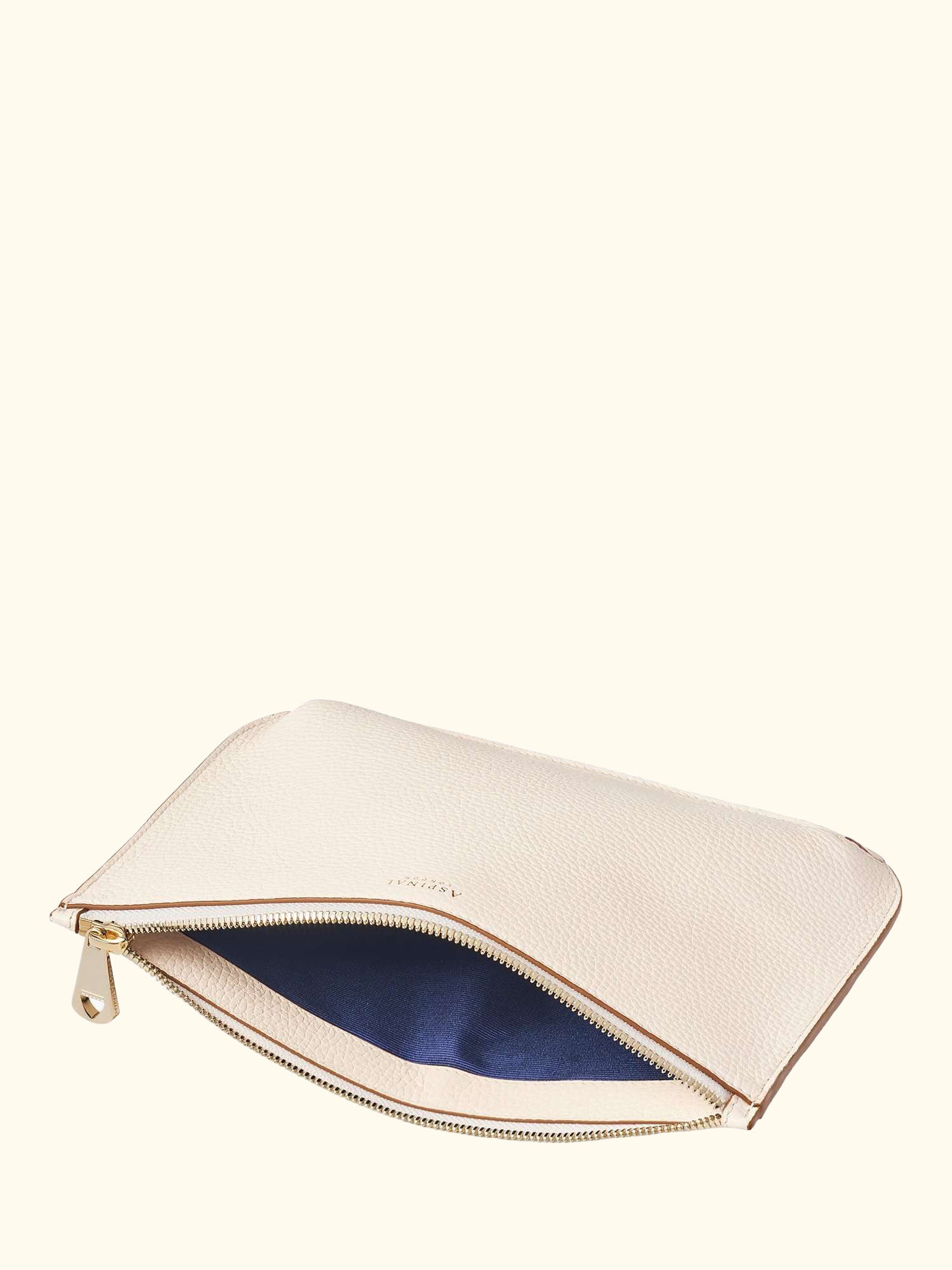 Large Ella Pebble Grain Leather Pouch