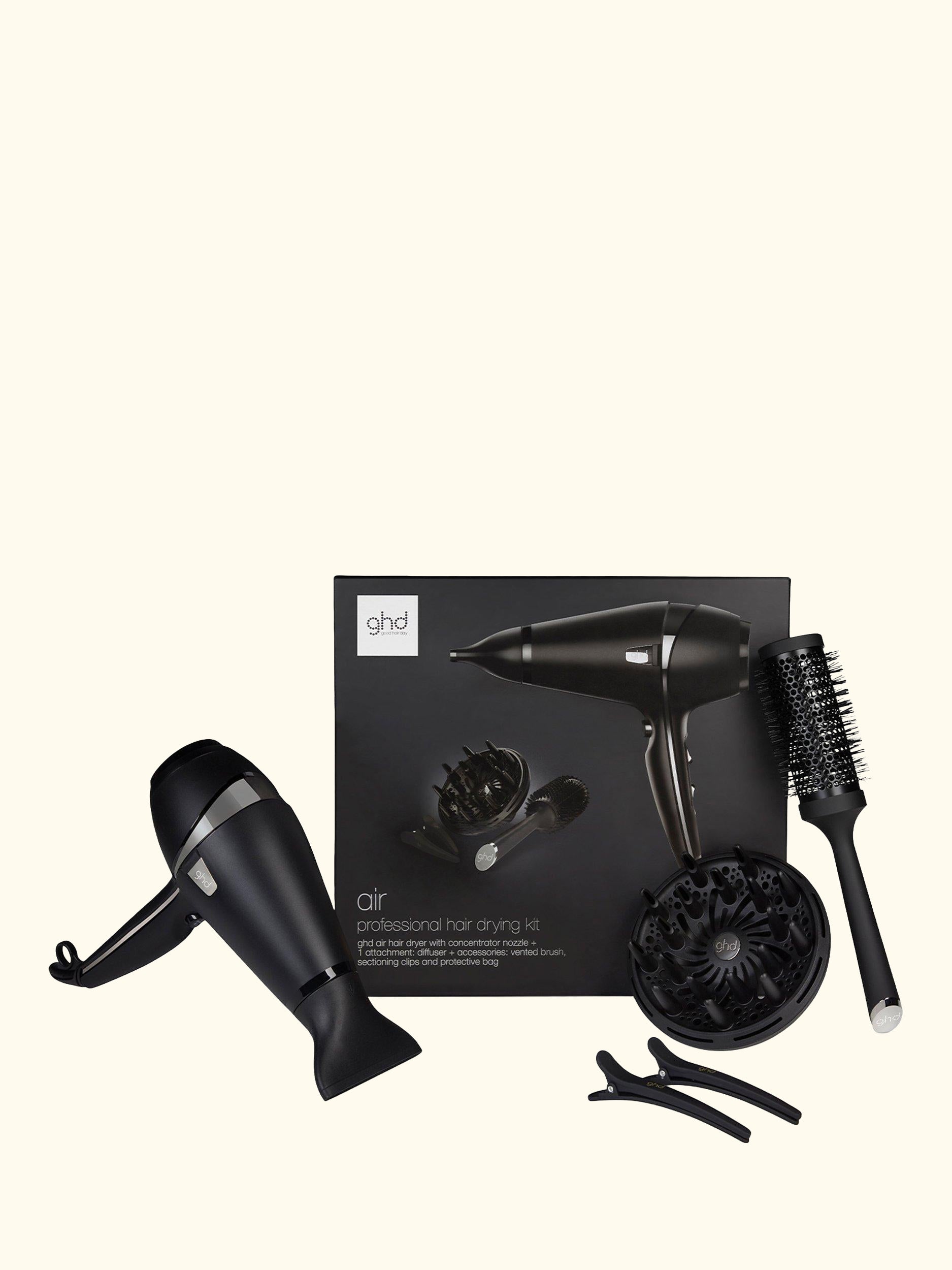 Air 2.0 Hair Drying Kit, Black