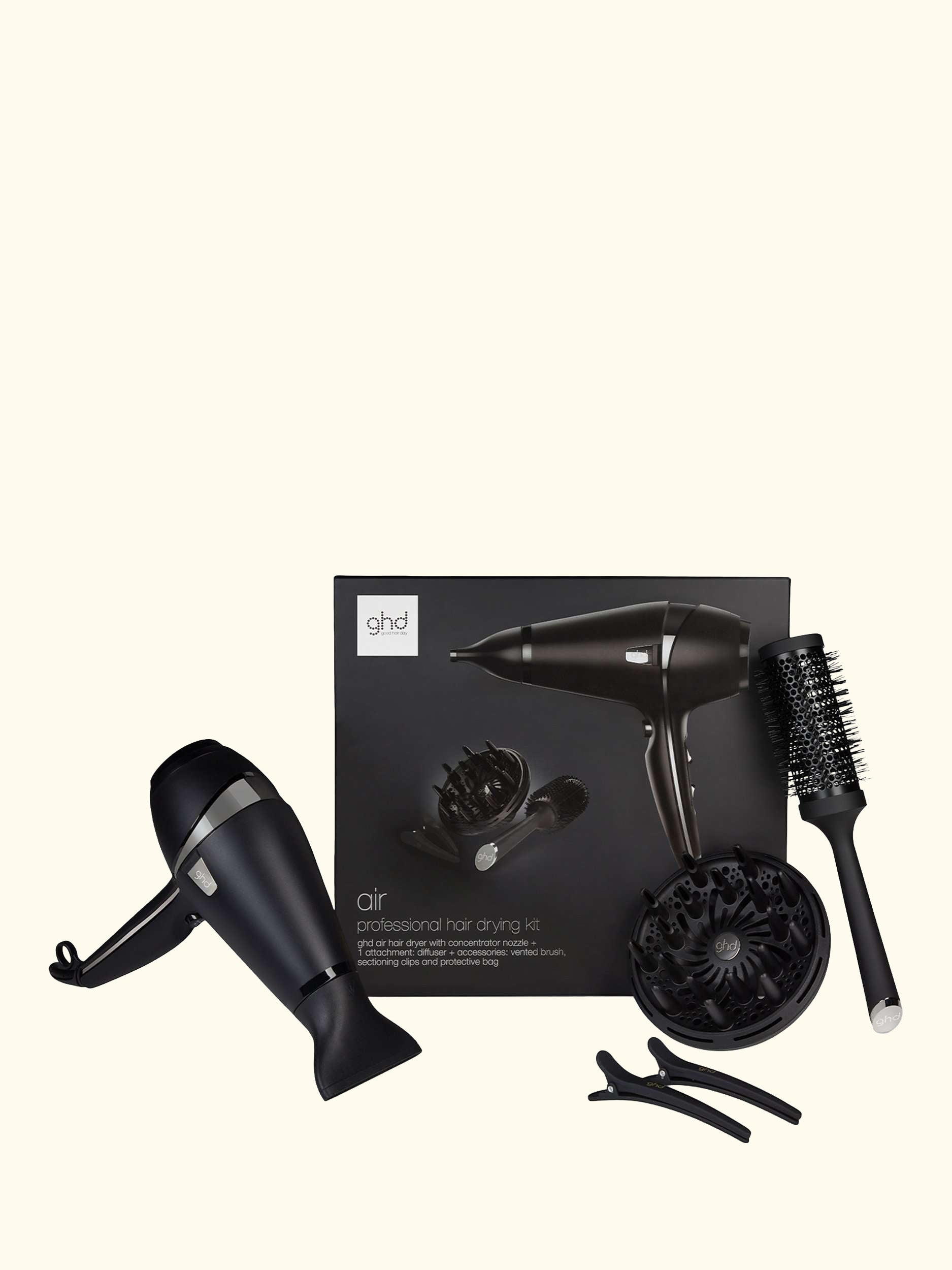 Air 2.0 Hair Drying Kit, Black