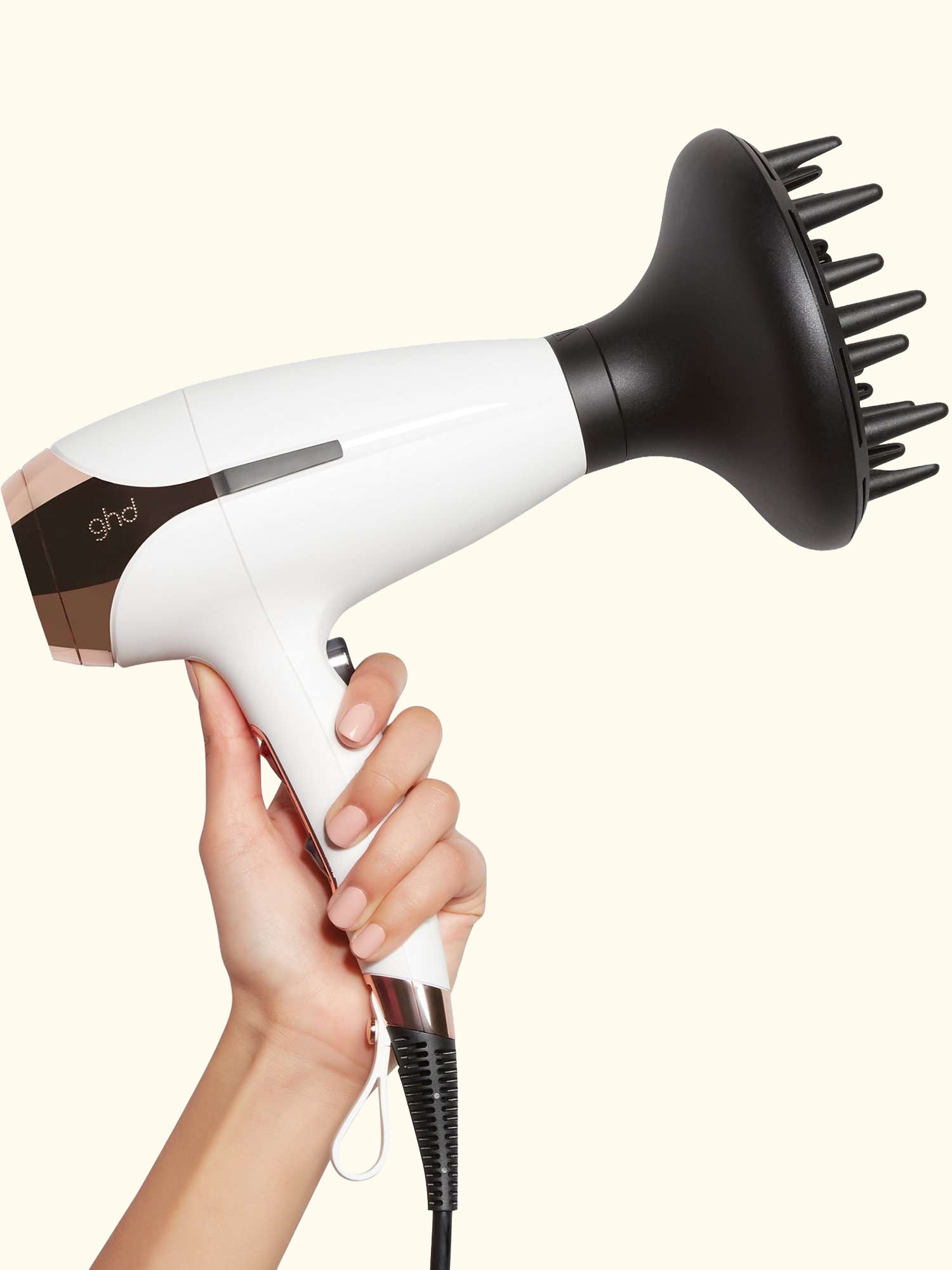 Helios & Air 2.0 Hair Dryer Diffuser, Black