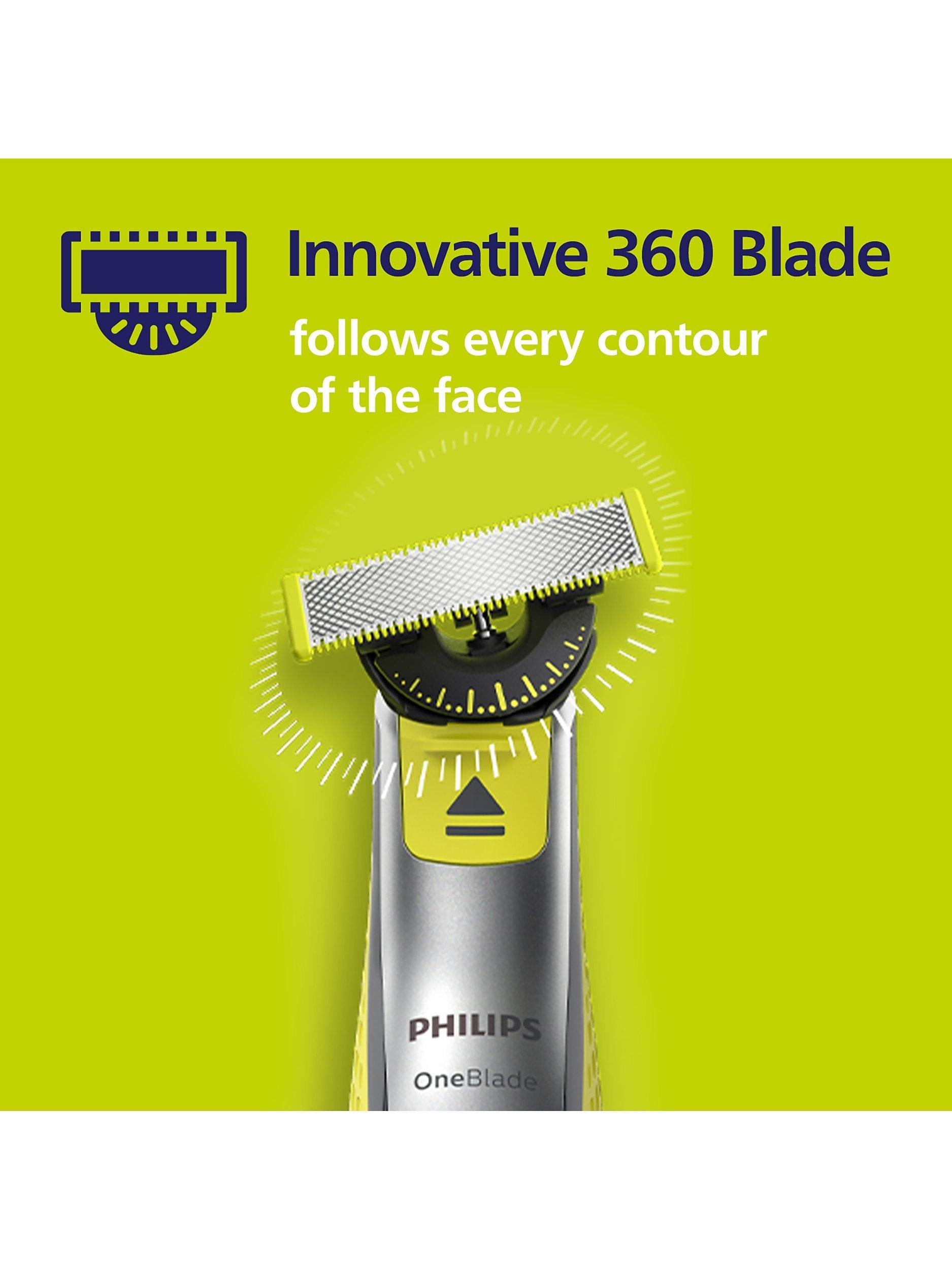 QP420/50 OneBlade 360 Blades, Pack of 2