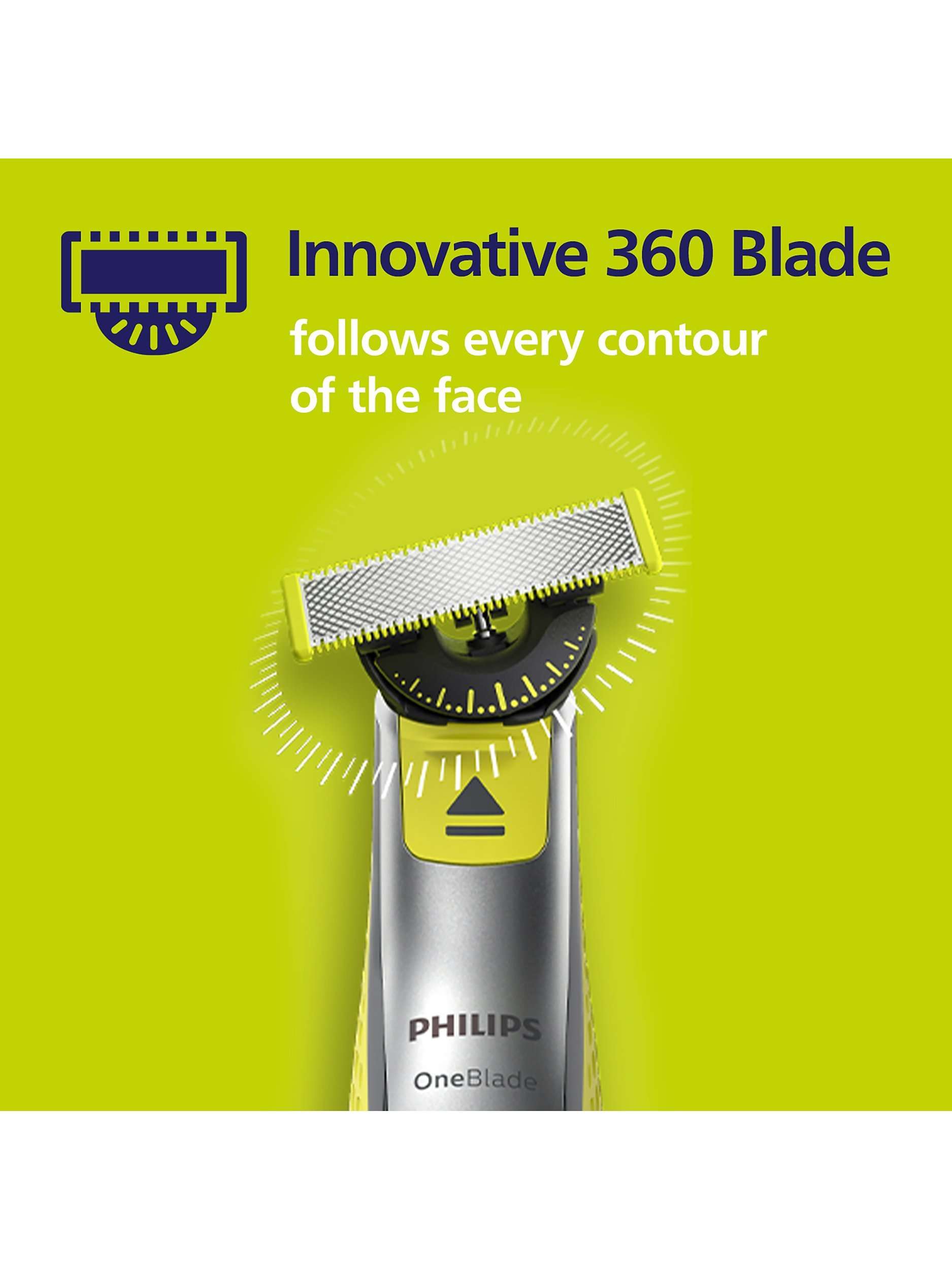 QP420/50 OneBlade 360 Blades, Pack of 2