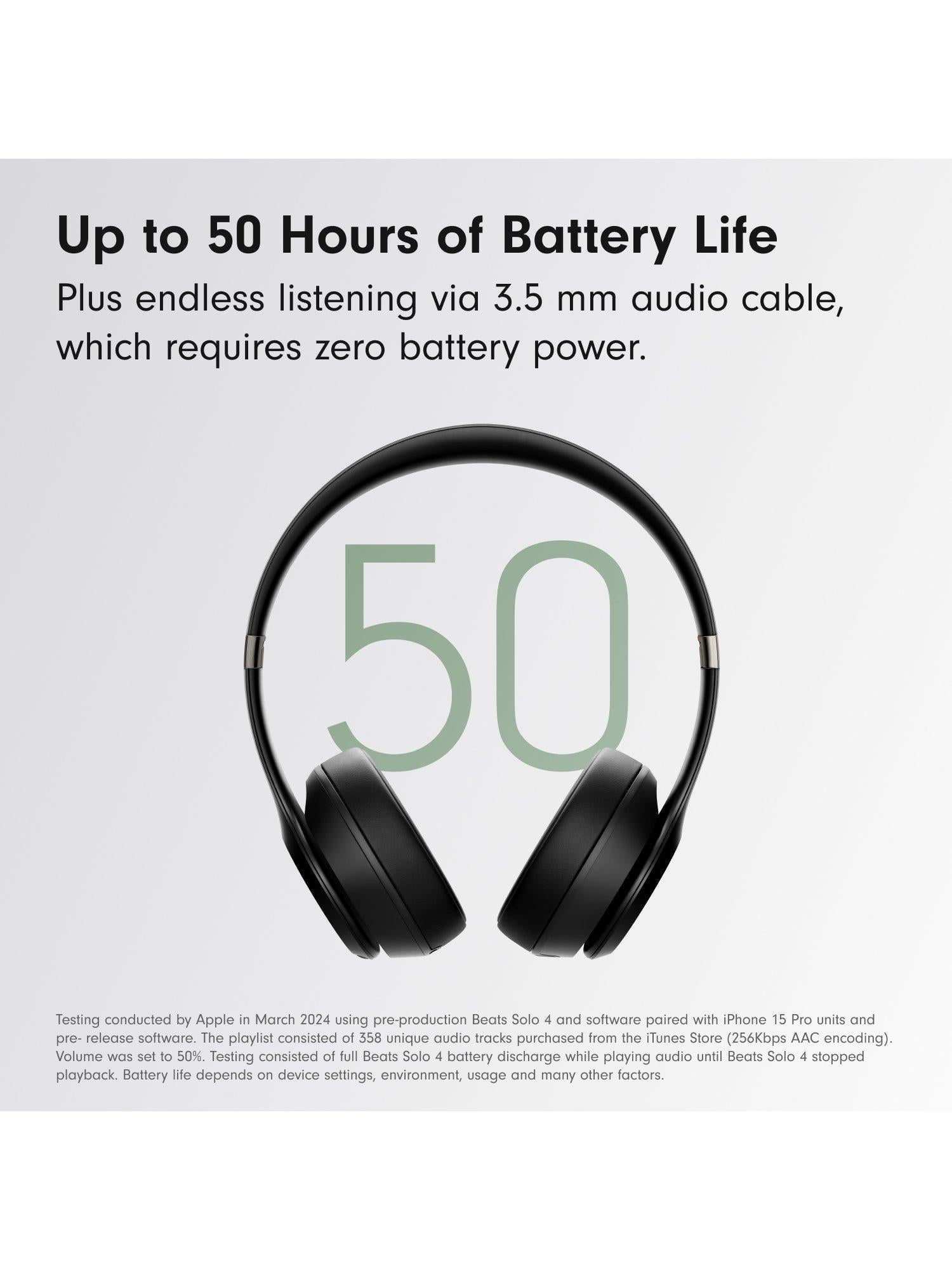 Solo 4 Wireless Bluetooth On-Ear Headphones with Mic/Remote