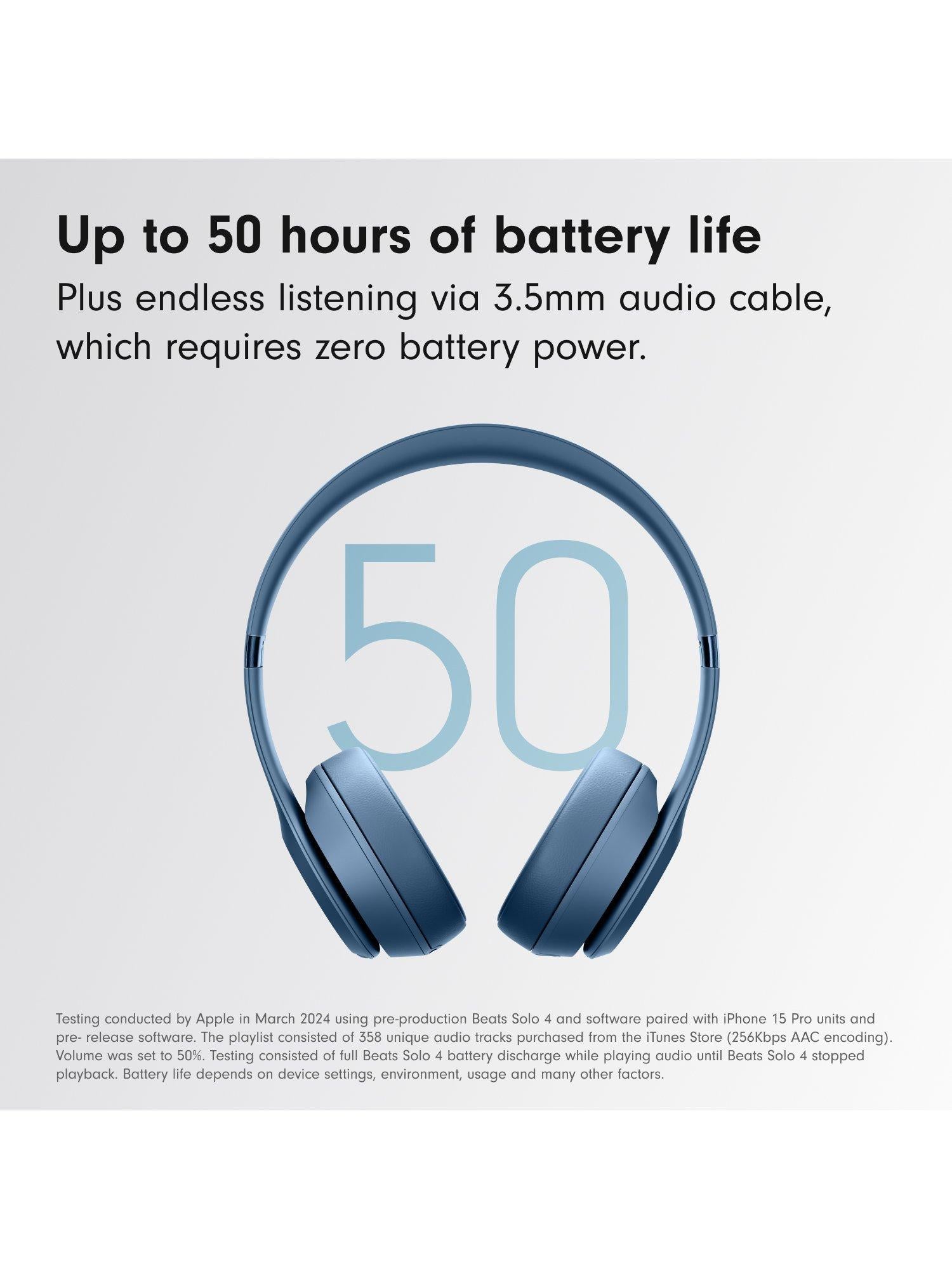 Solo 4 Wireless Bluetooth On-Ear Headphones with Mic/Remote