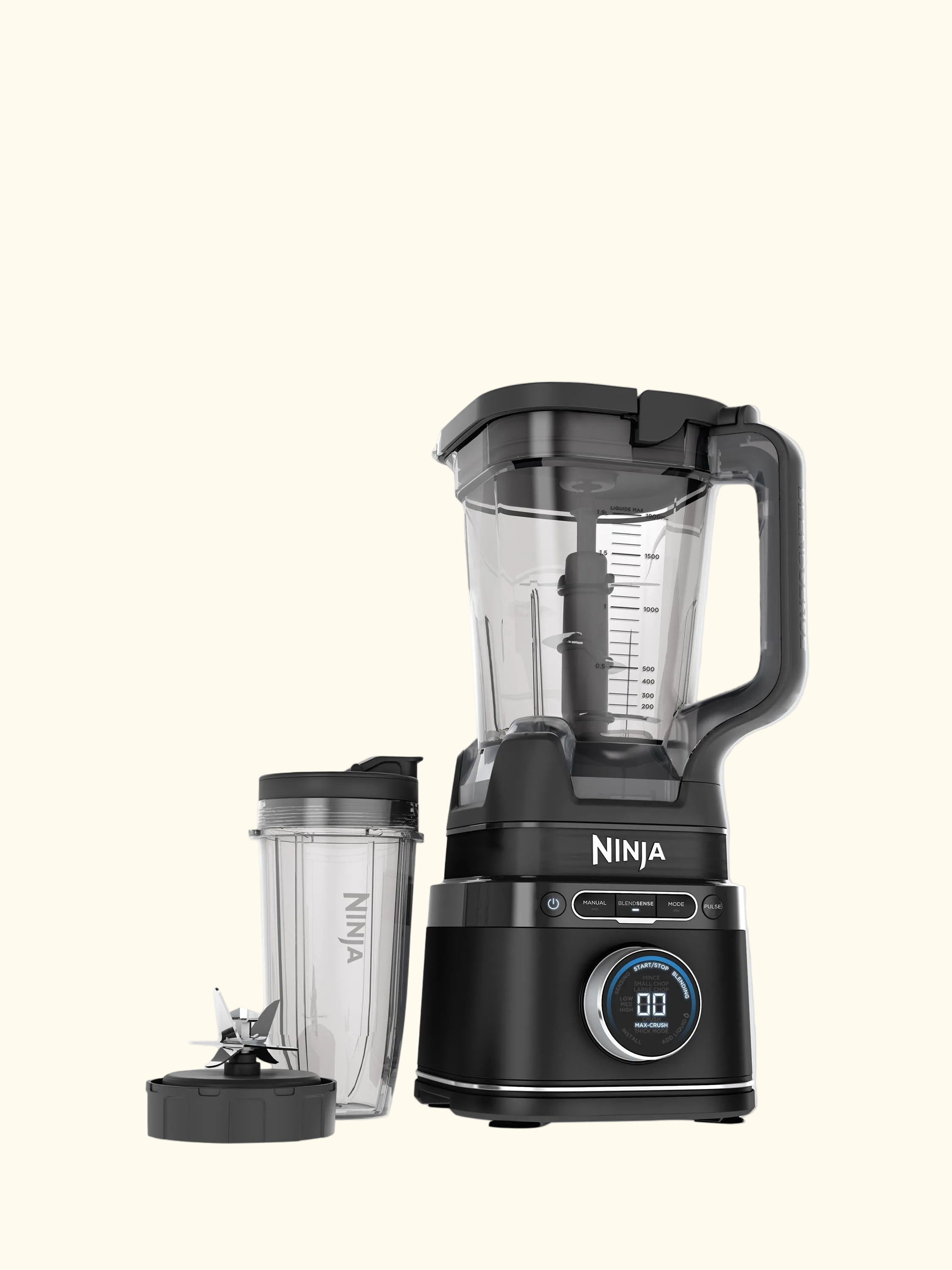 Detect Power Pro Food Blender, Black