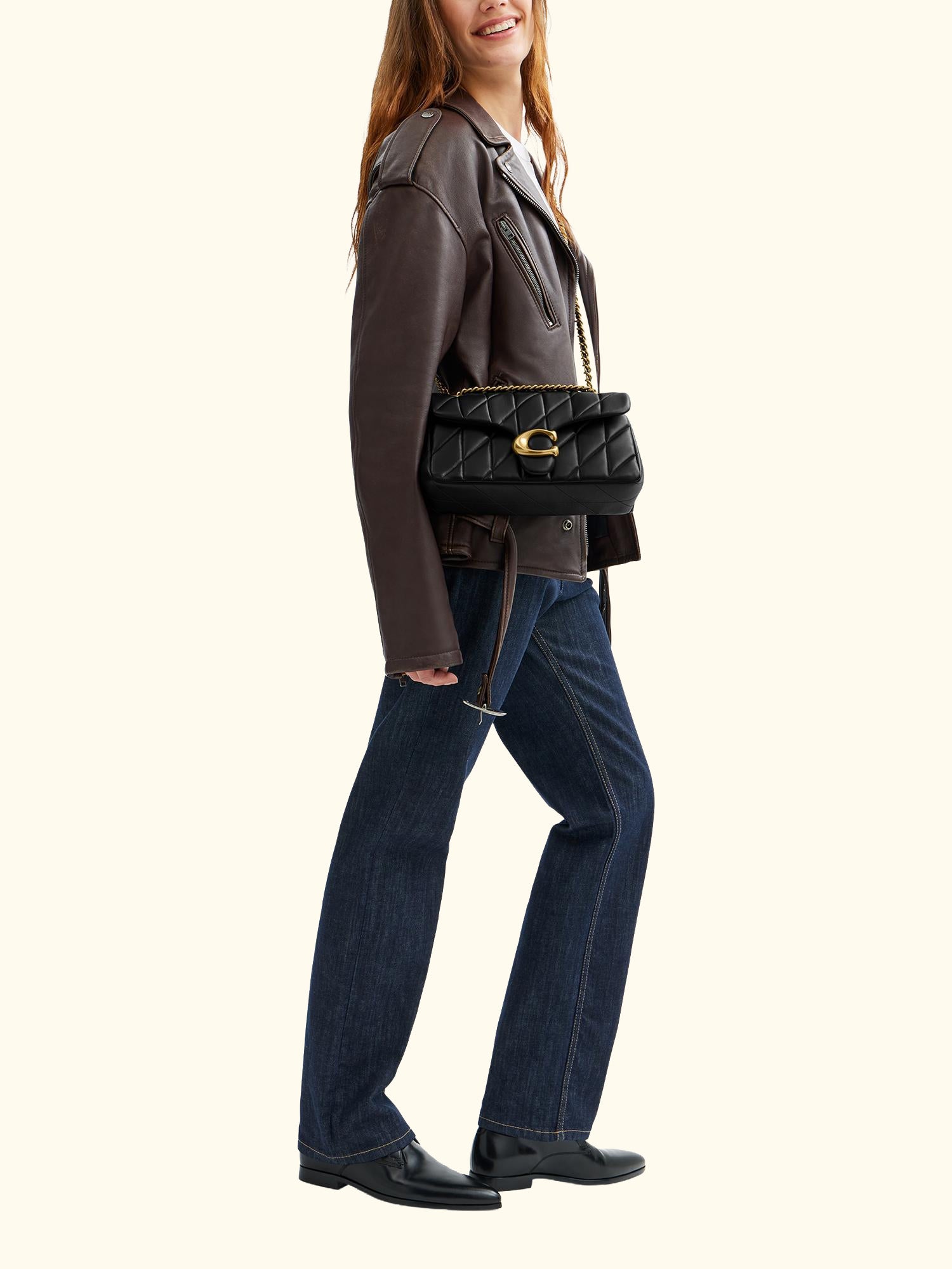 Tabby 26 Quilted Leather Shoulder Bag