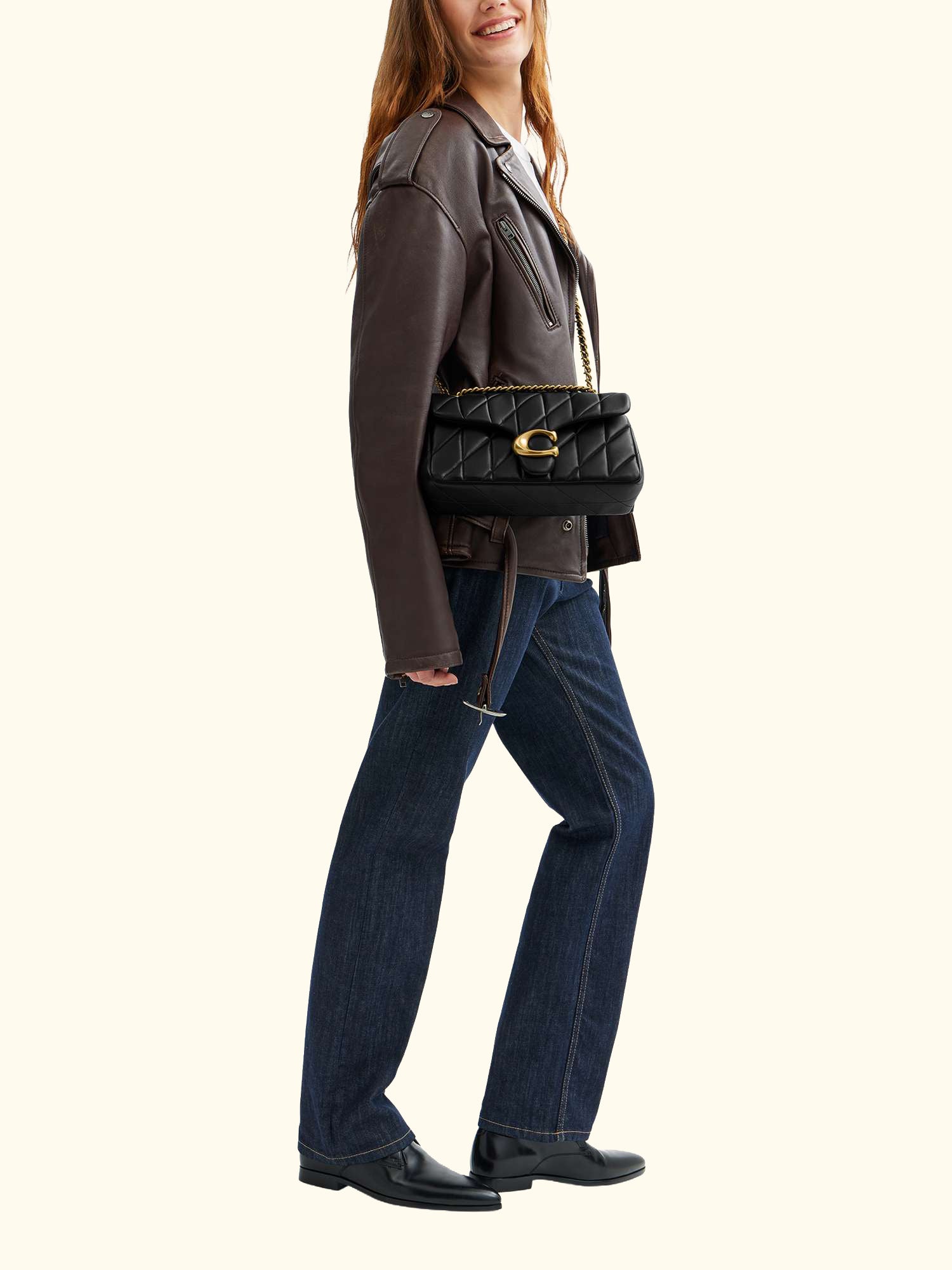 Tabby 26 Quilted Leather Shoulder Bag