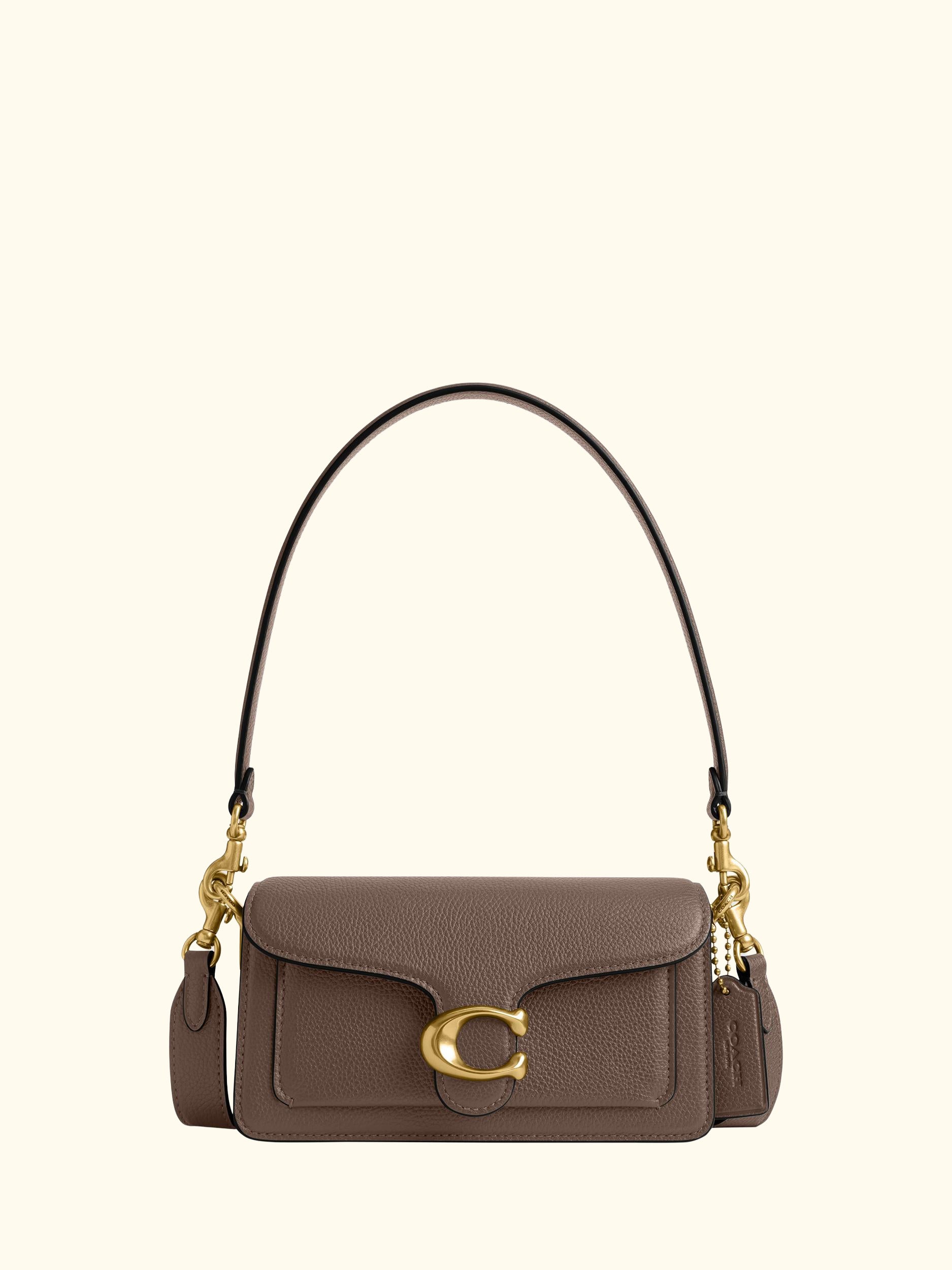 Tabby 20 Pebbled Leather Shoulder Bag