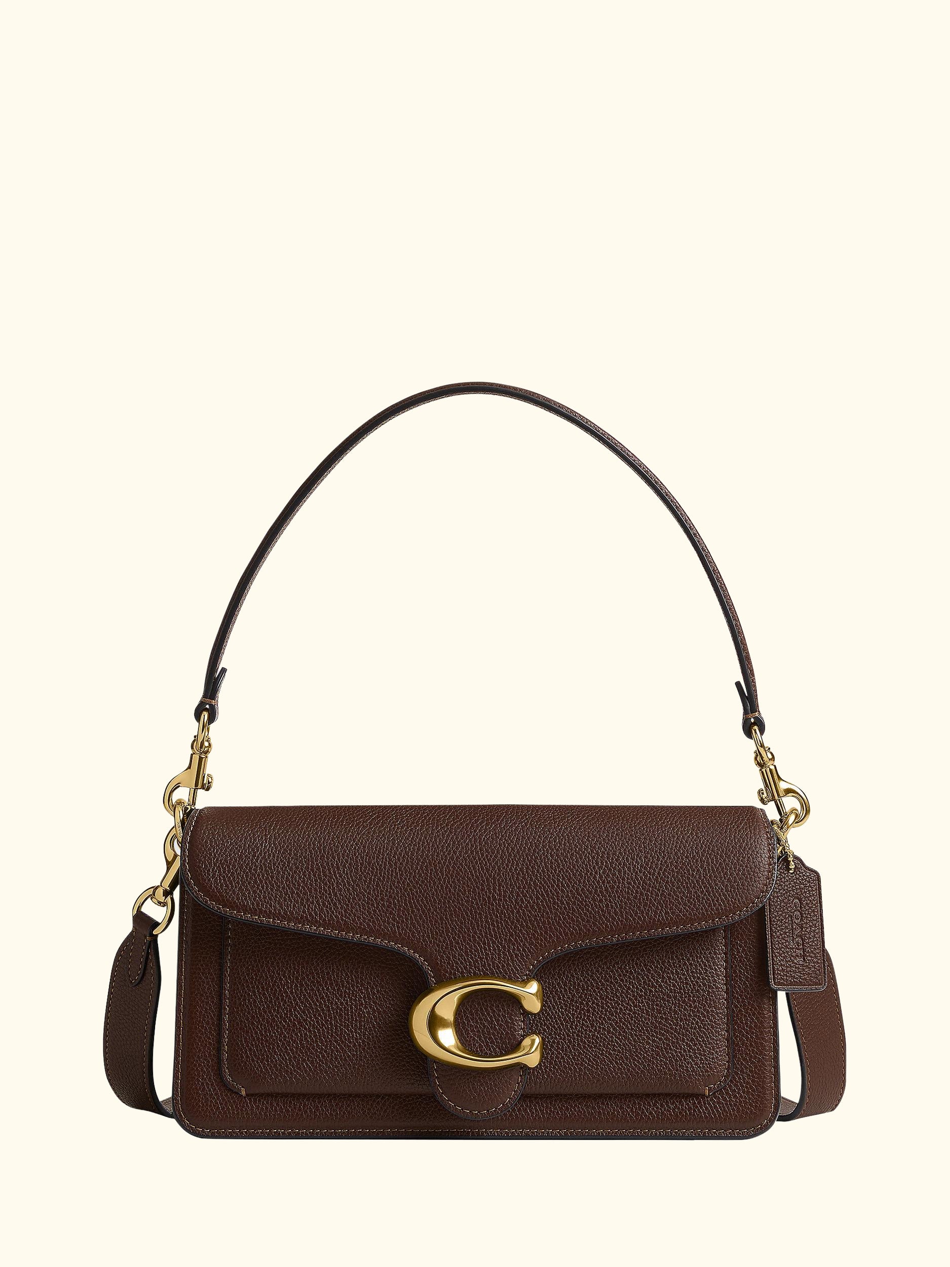 Tabby 26 Pebbled Leather Shoulder Bag