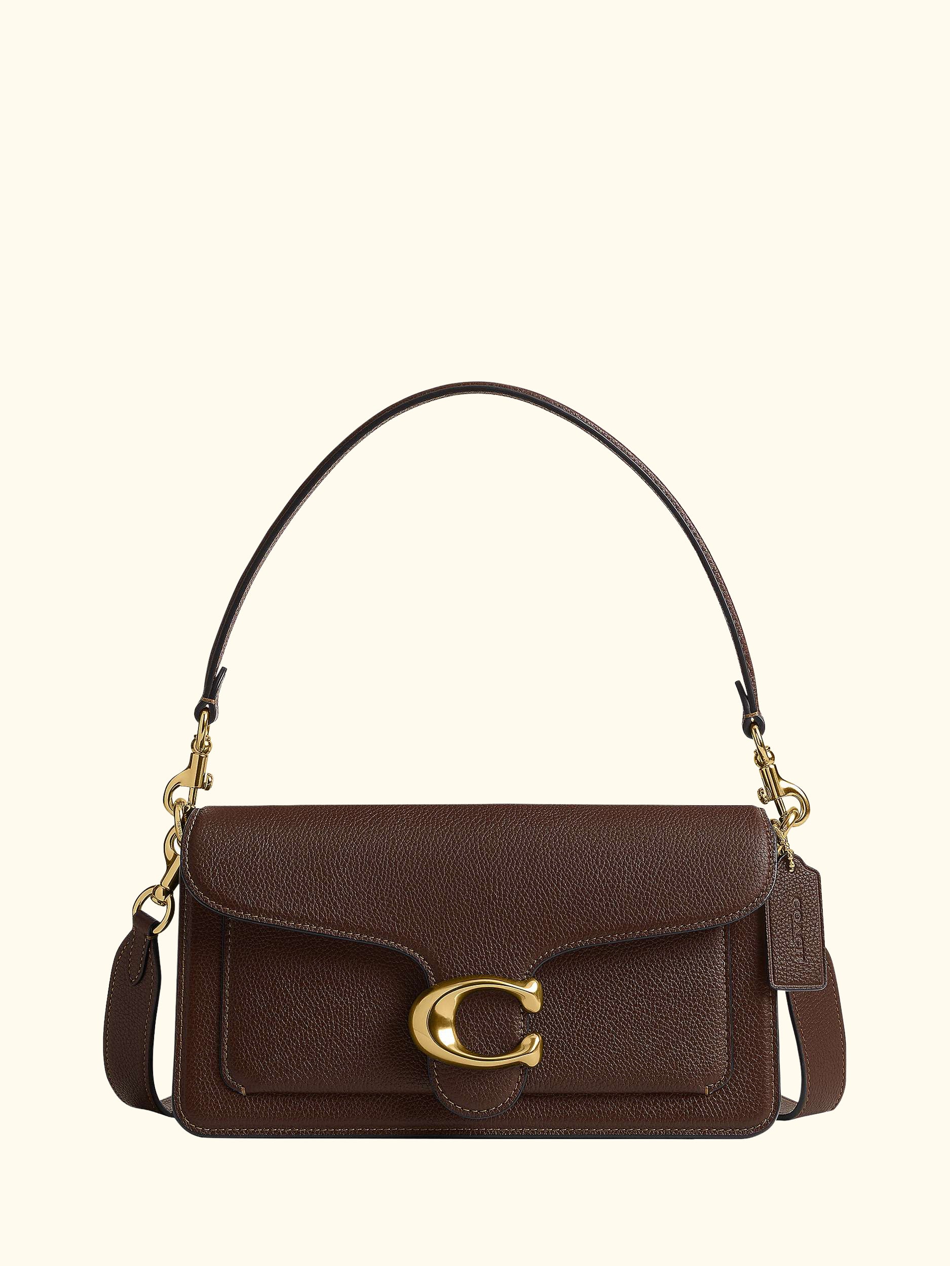 Tabby 26 Pebbled Leather Shoulder Bag