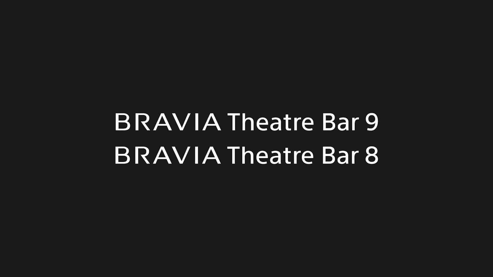 Bravia Theatre Bar 9 HT-A9000 Wi-Fi Bluetooth All-In-One Soundbar with 360 Spatial Sound Mapping, Dolby Atmos & DTS:X, Black