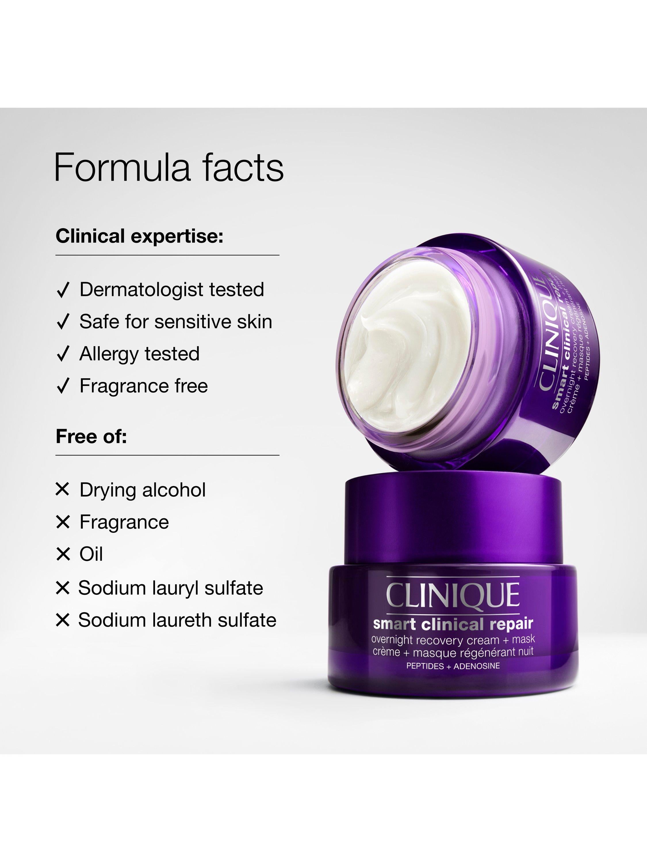 Smart Clinical Repair™ Overnight Recovery Cream + Mask, 50ml