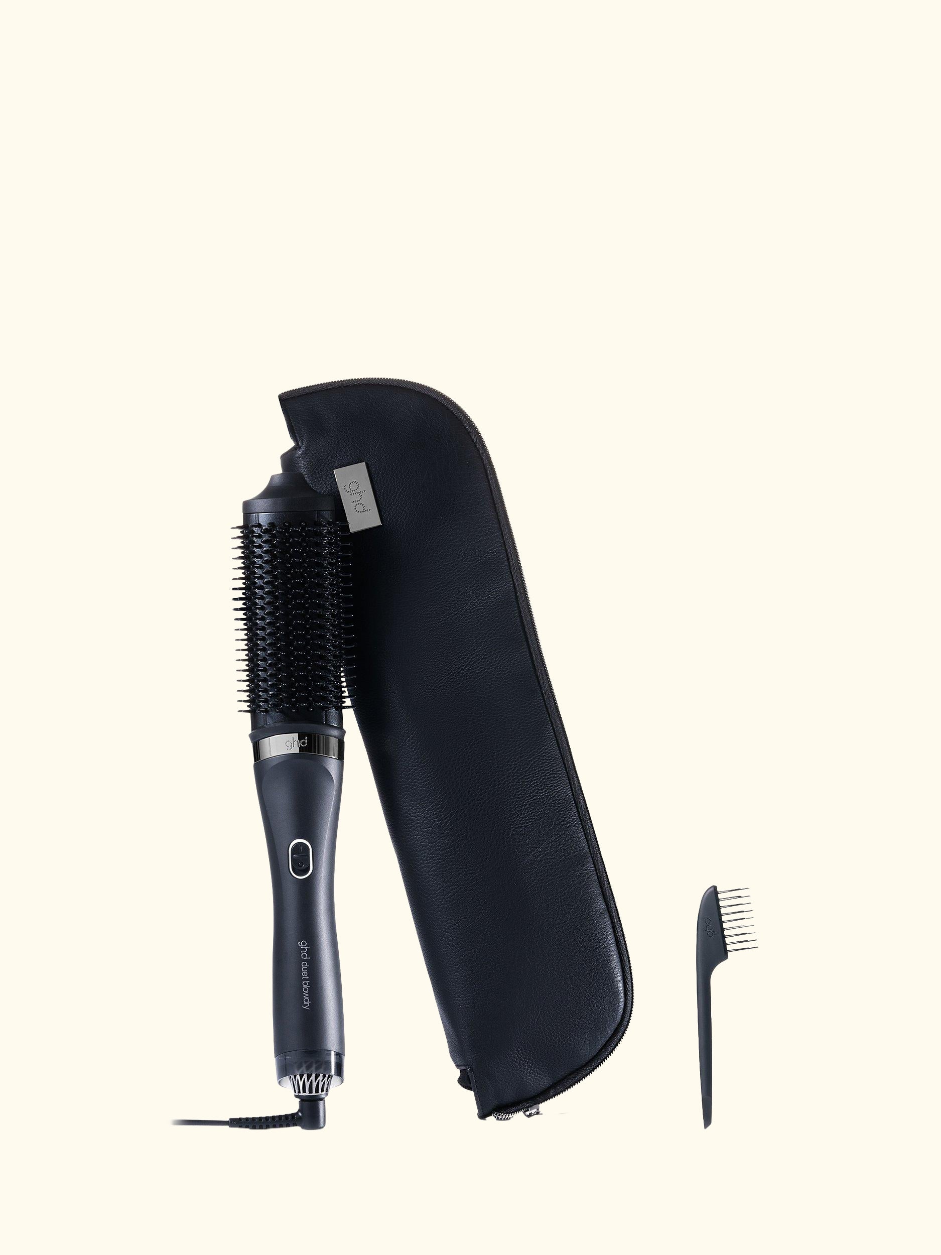 Duet Blowdry 2-in-1 Hair Dryer Brush, Black