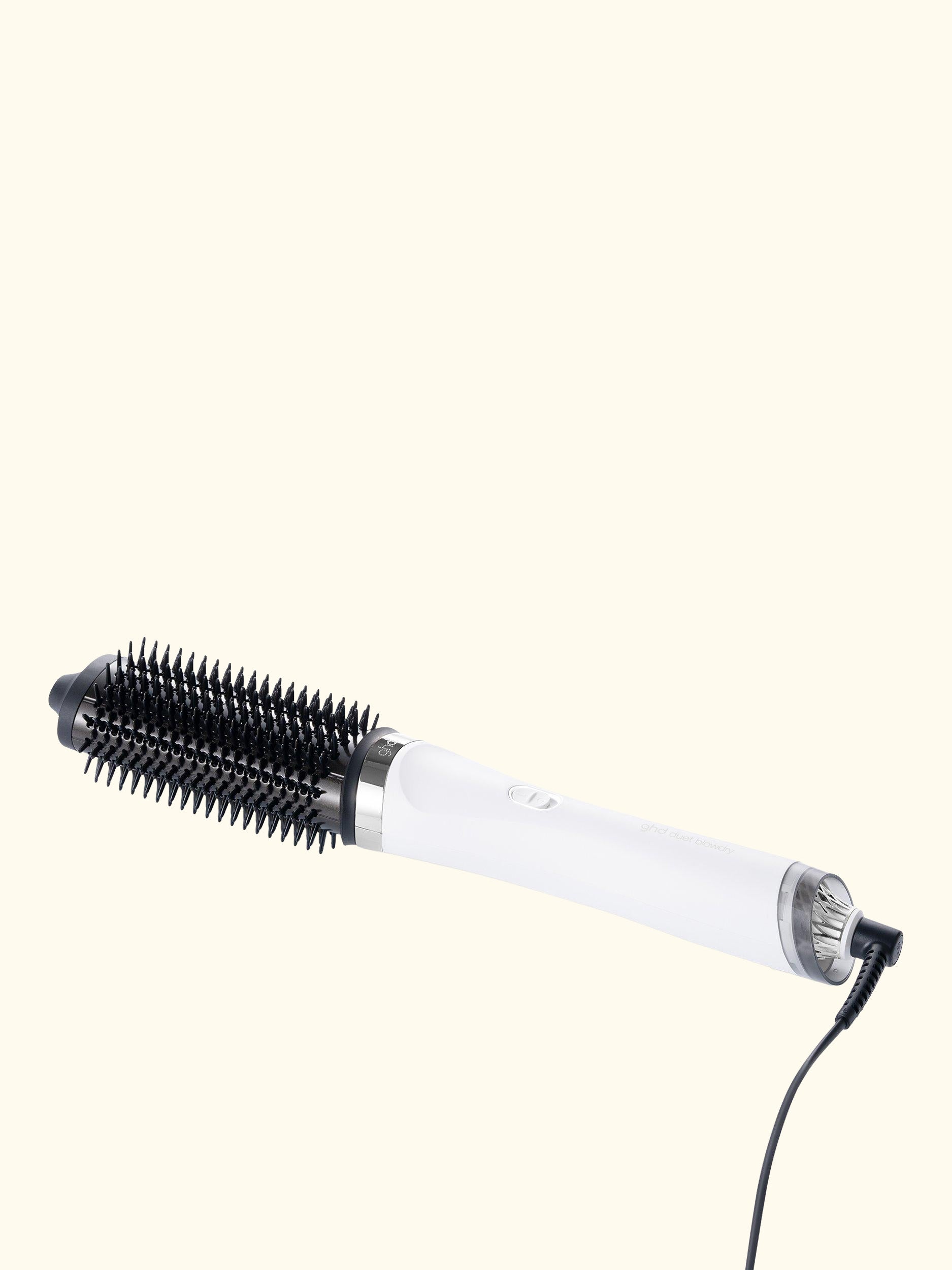 Duet Blowdry Hair Dryer Brush, White