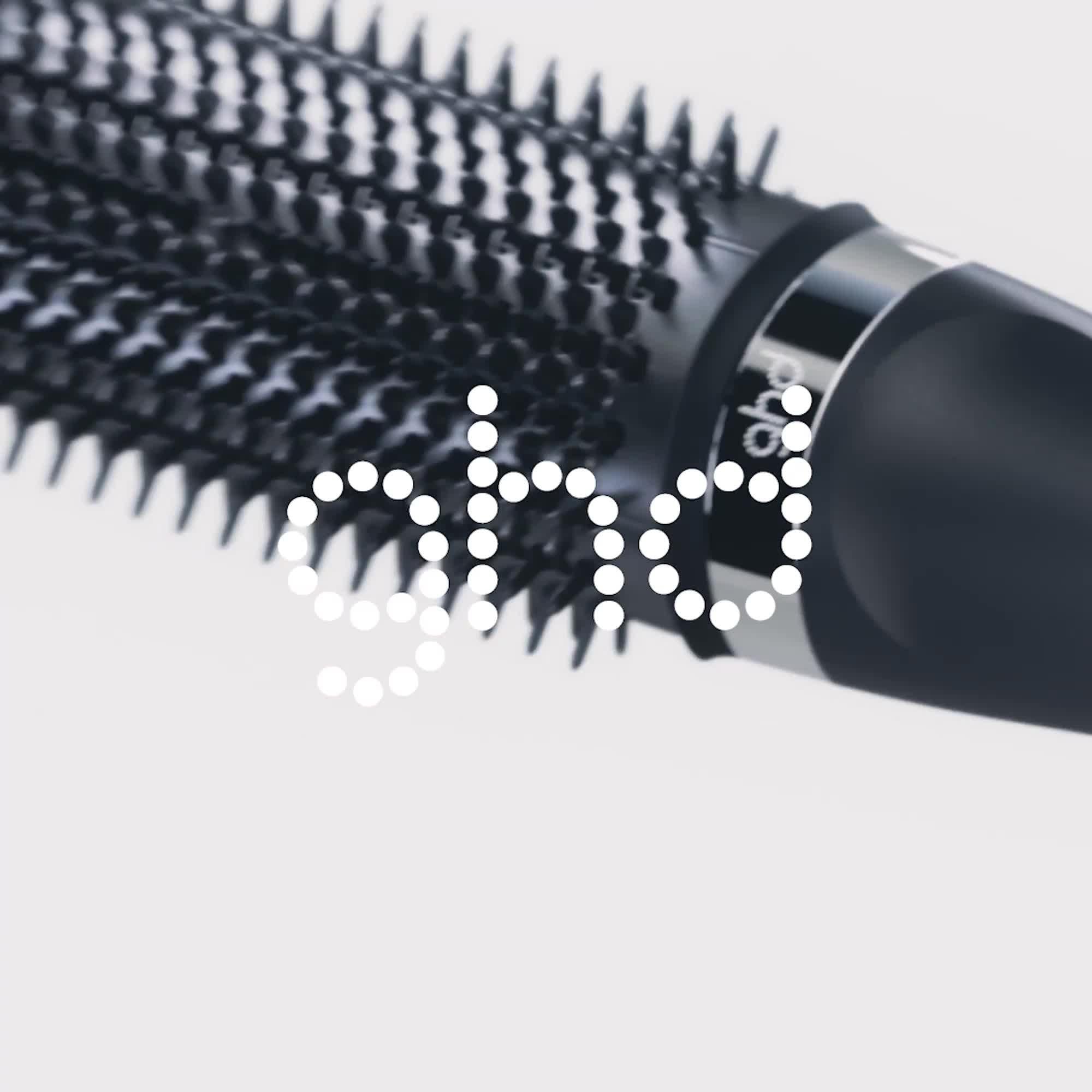 Duet Blowdry Hair Dryer Brush, White