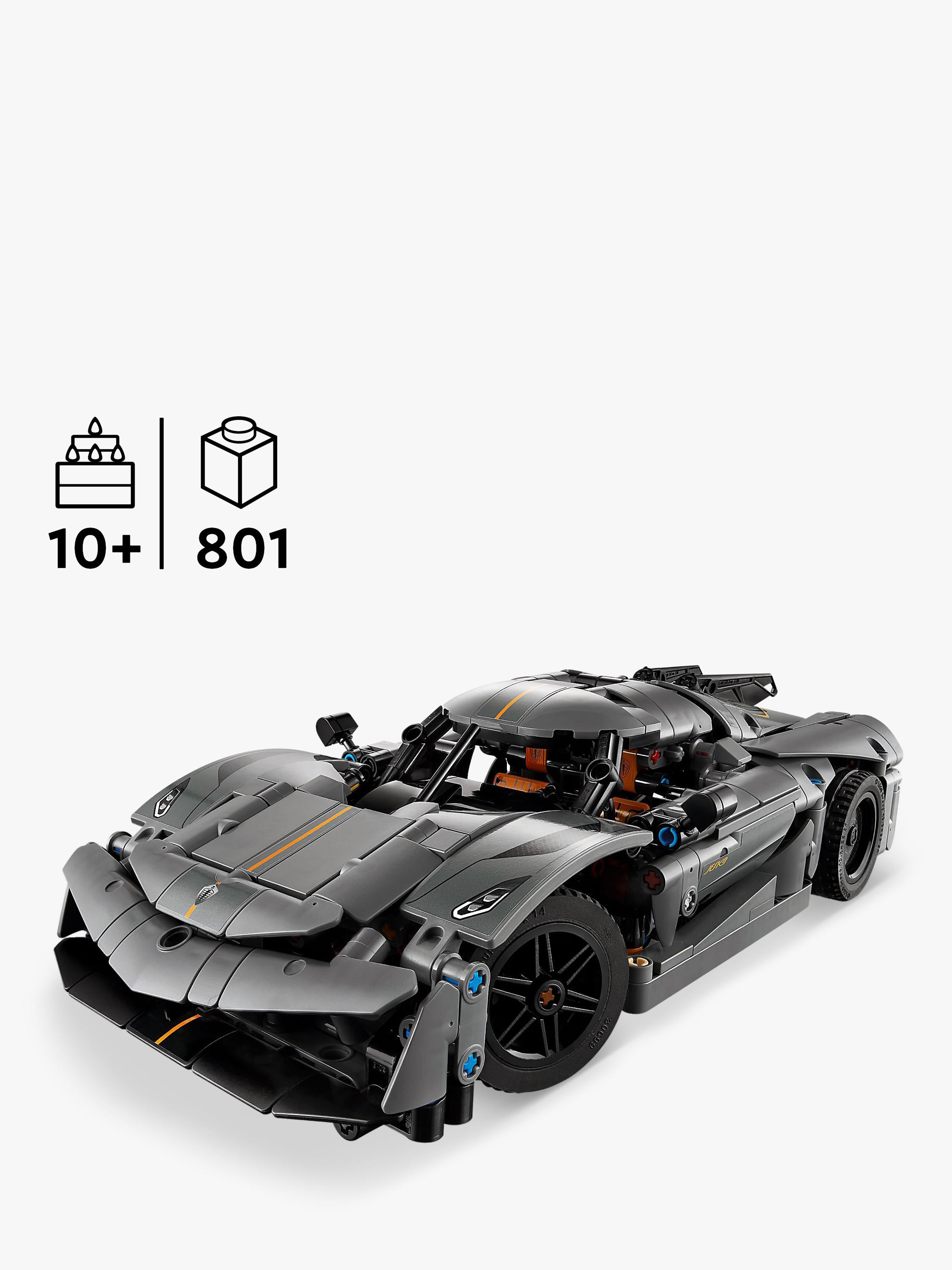 Technic Koenigsegg Jesko Absolut Grey Hypercar 42173