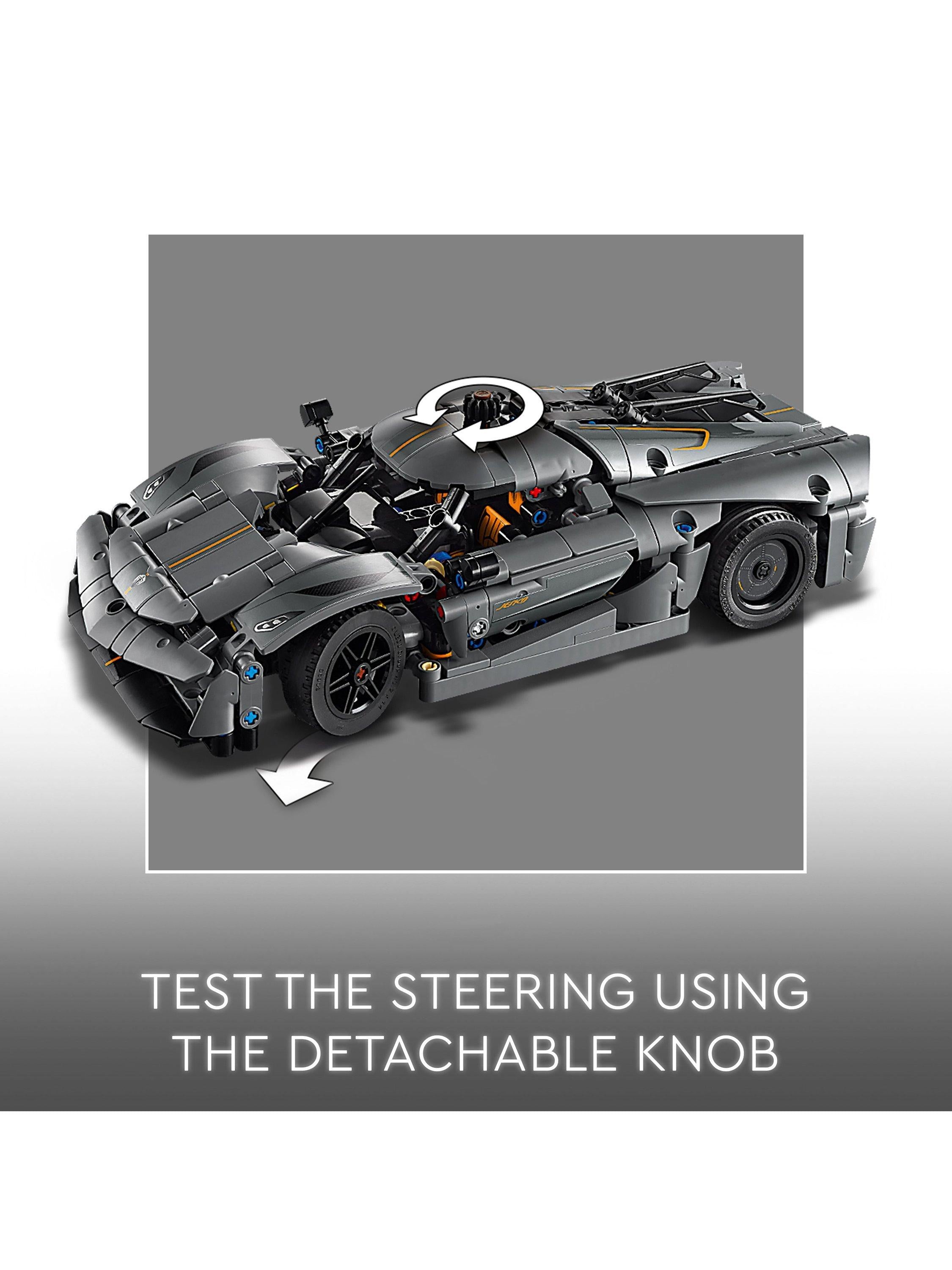 Technic Koenigsegg Jesko Absolut Grey Hypercar 42173