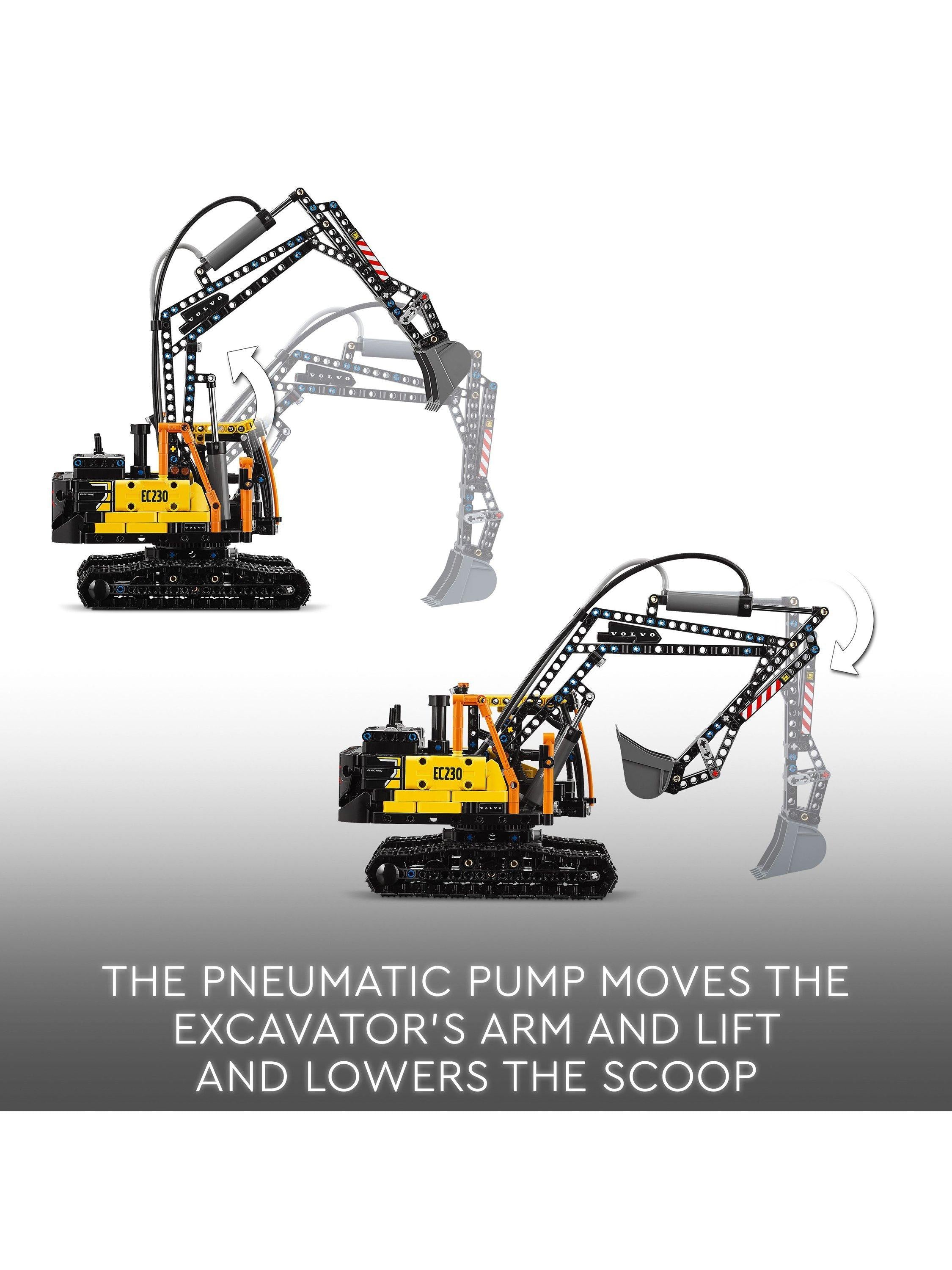 Technic 42175 Volvo FMX Truck & EC230 Electric Excavator  Construction Set