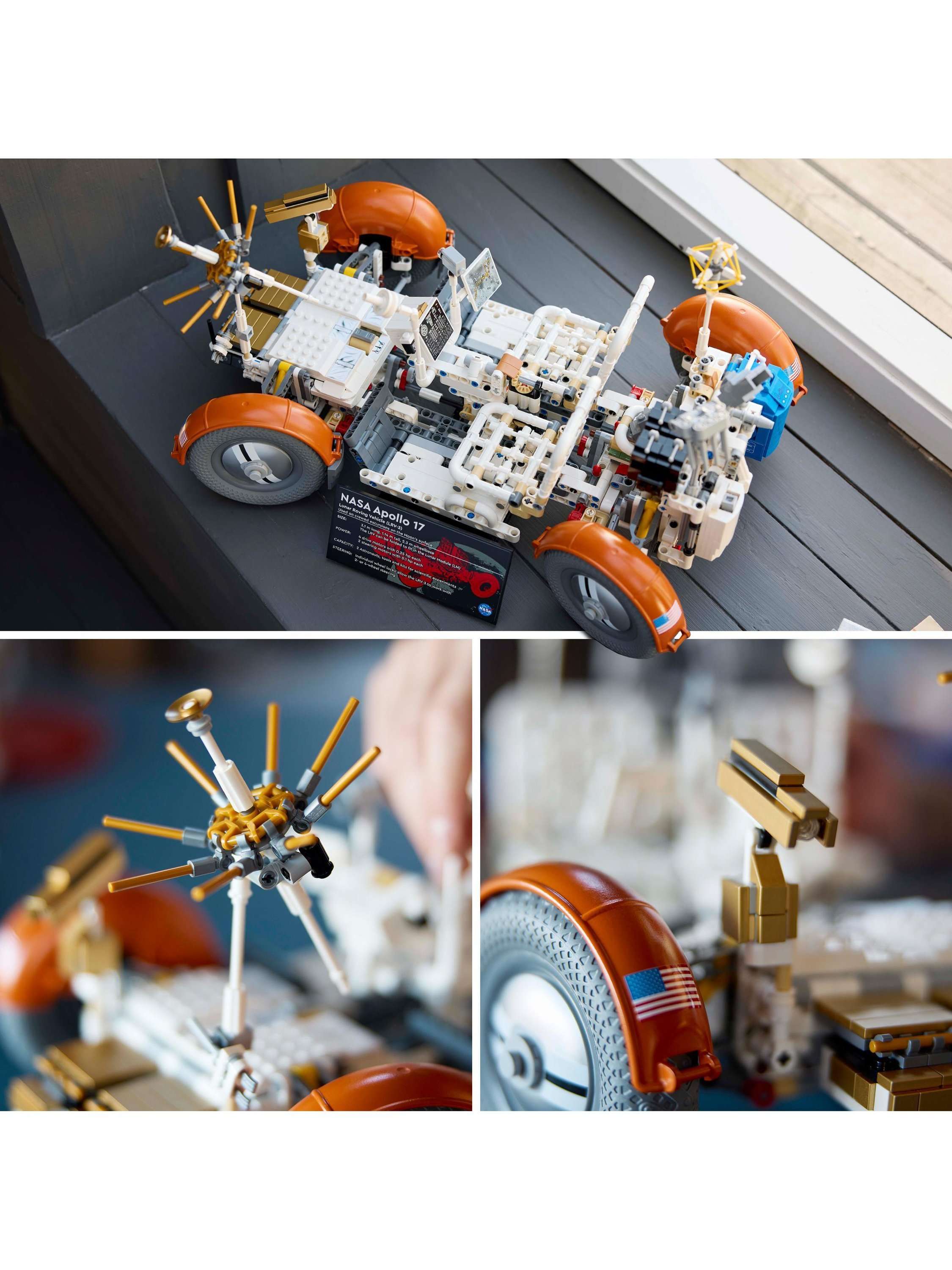 Technic NASA Apollo Lunar Roving Vehicle – LRV 42182
