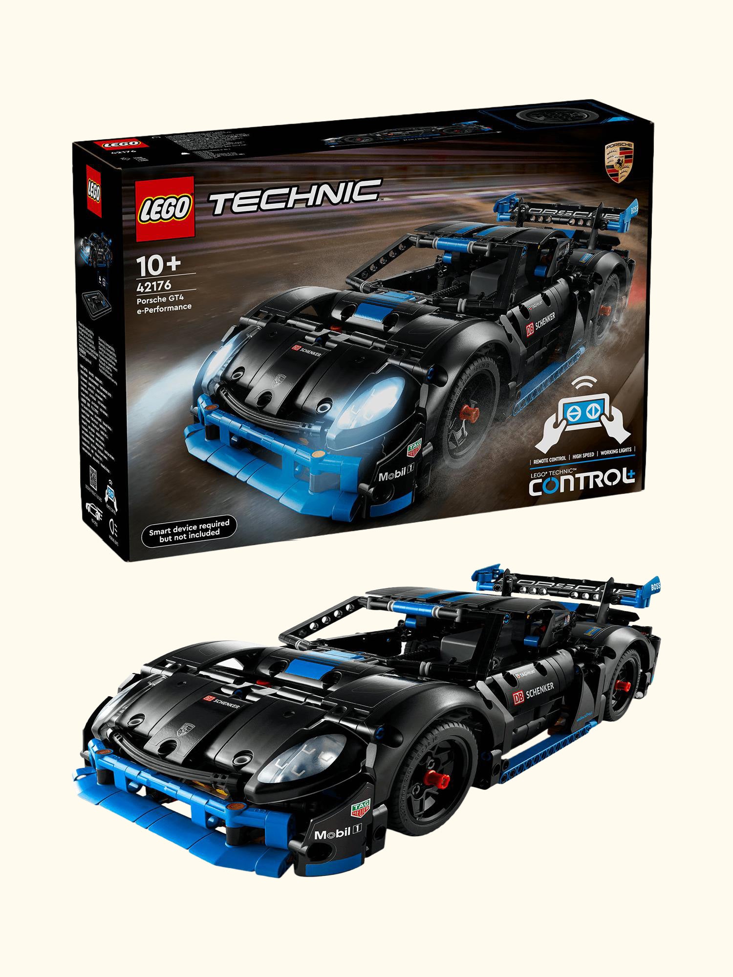 Technic Porsche GT4 e-Performance Race Car Toy 42176