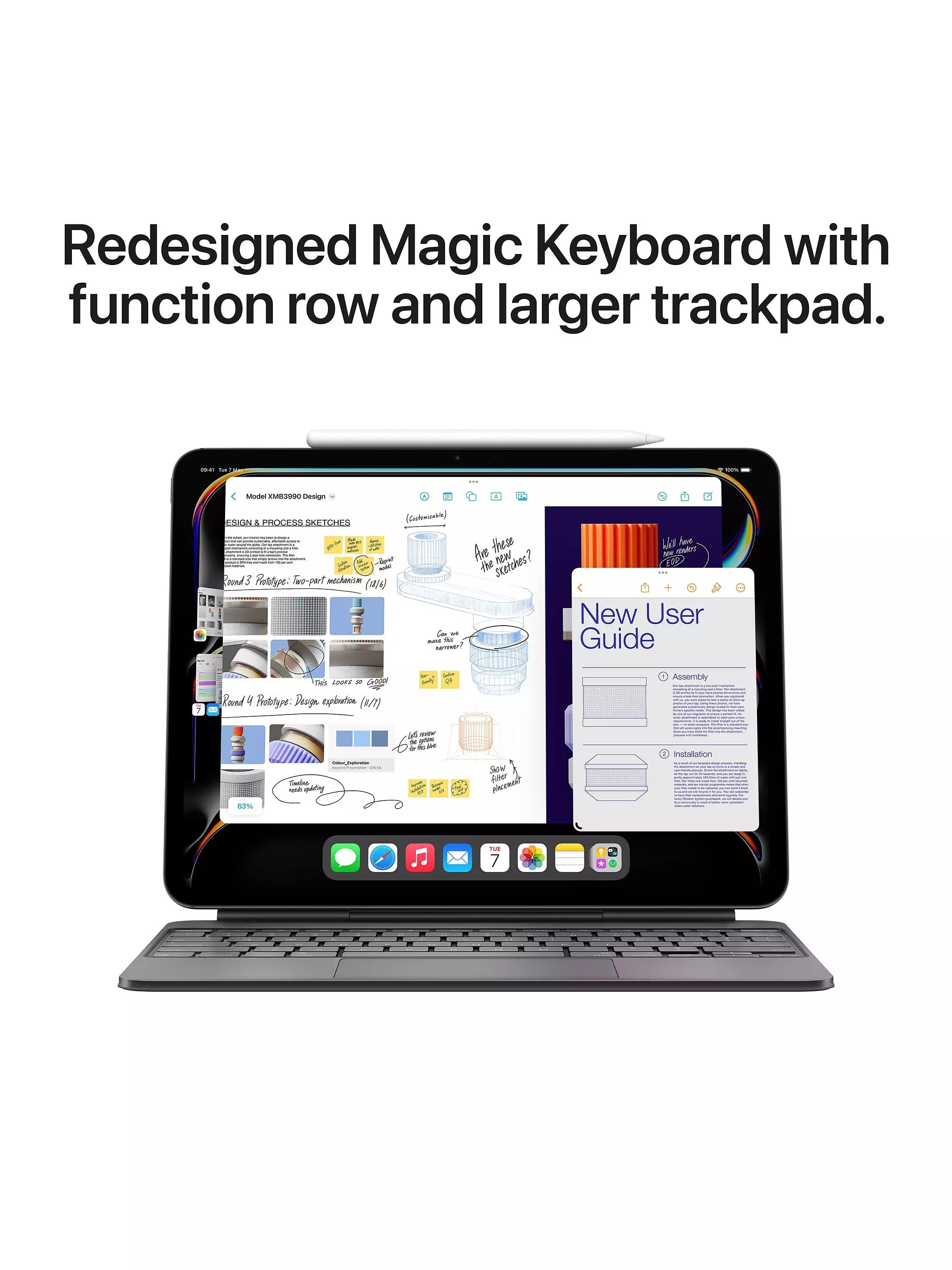 2024 Apple iPad Pro 13", M4 Processor, iPadOS, Wi-Fi, 256GB