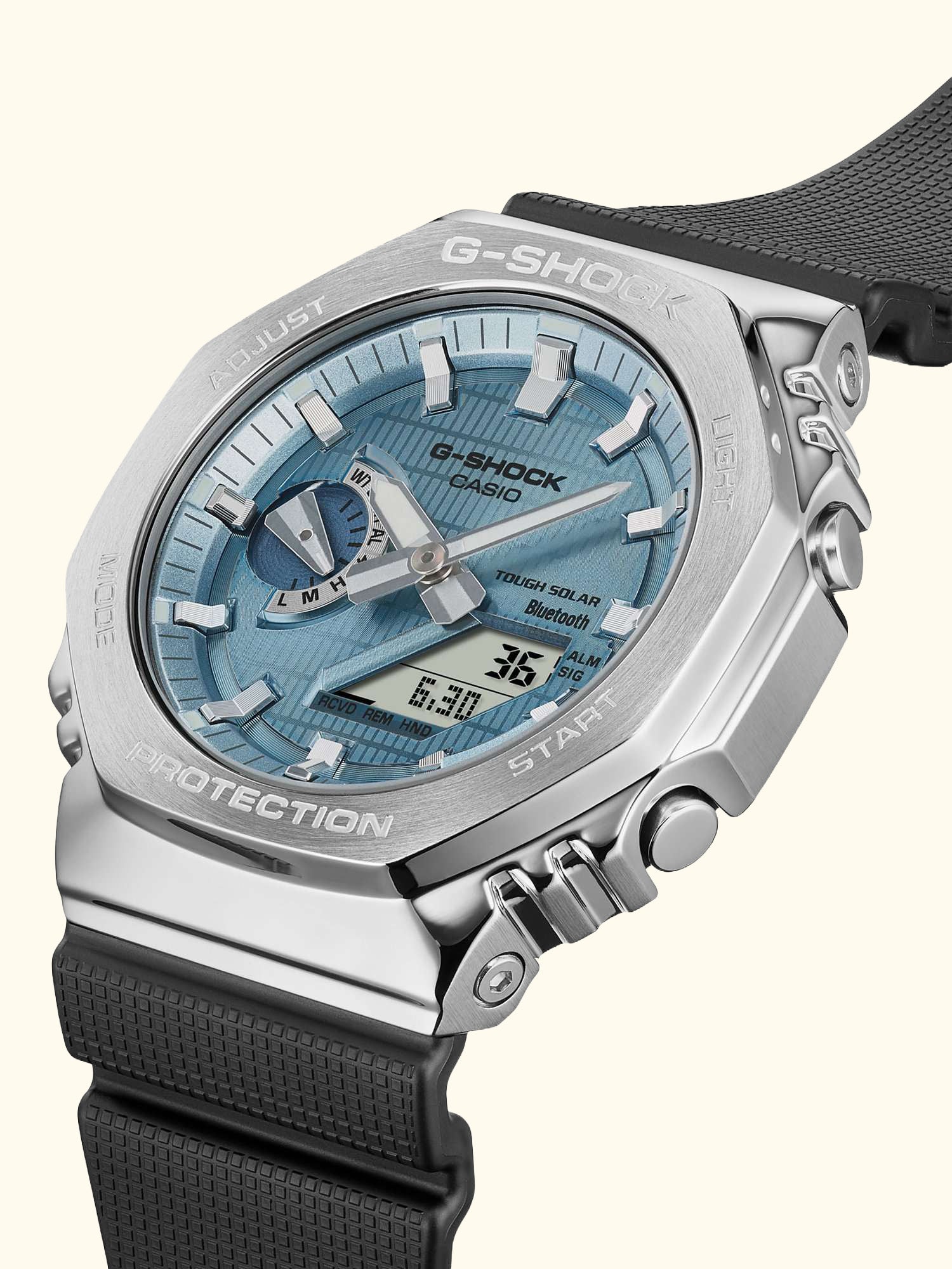 G-Shock GBM-2100-1A2ER Solar Powered Bluetooth Watch