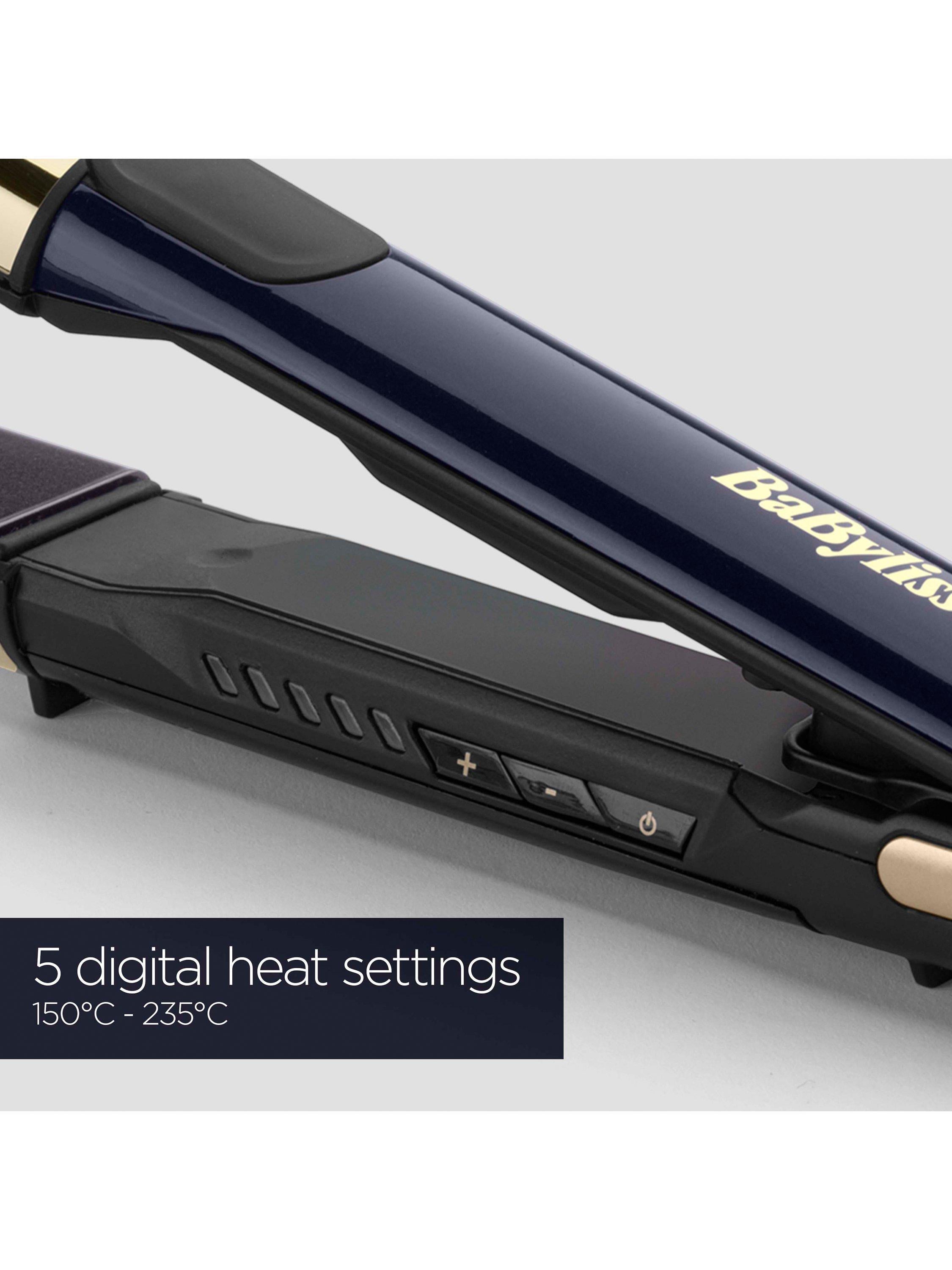 Onyx Hair Straighteners, Black Onyx/Gold