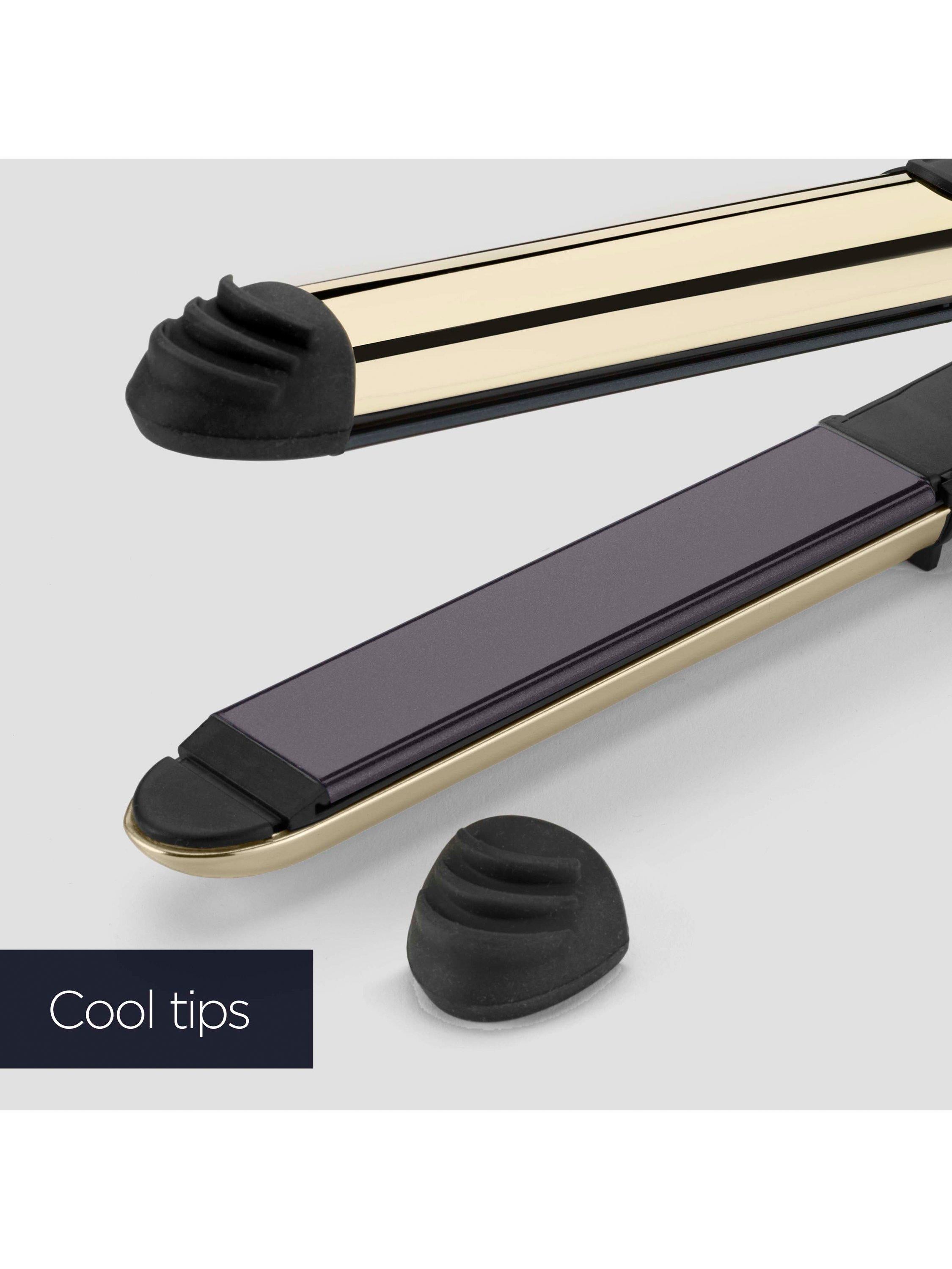 Onyx Hair Straighteners, Black Onyx/Gold