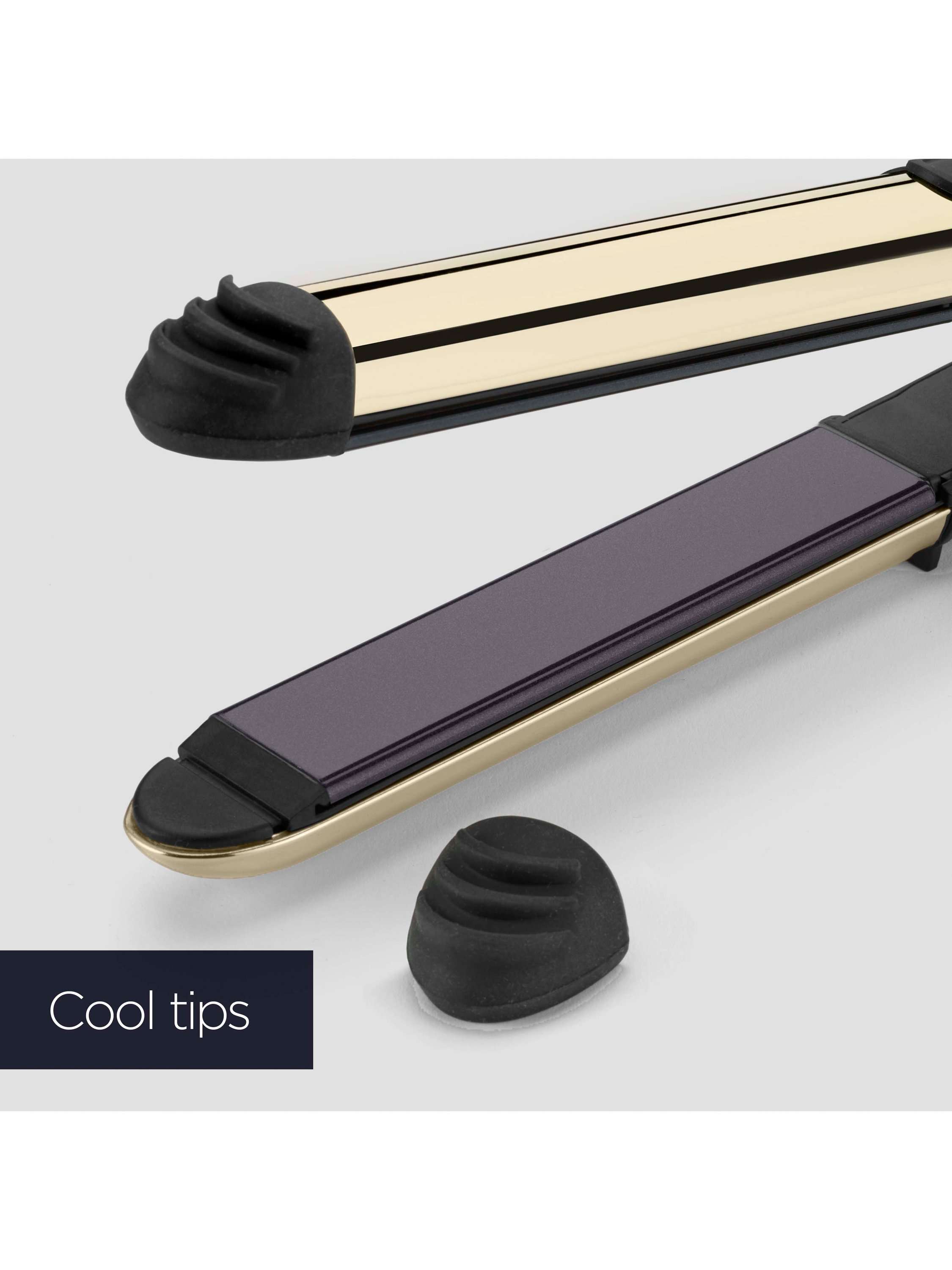 Onyx Hair Straighteners, Black Onyx/Gold