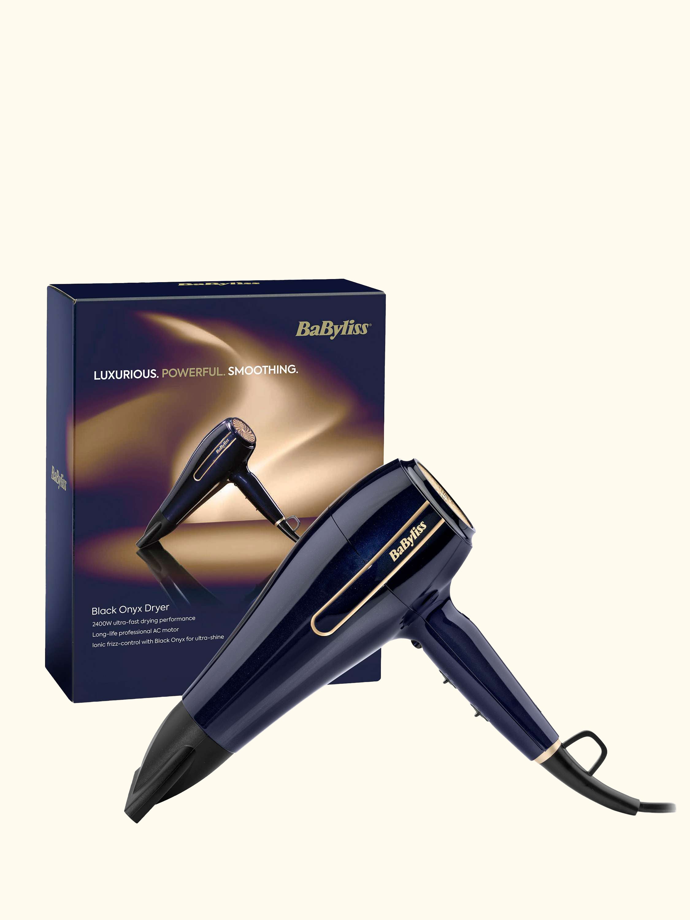 Onyx Hair Dryer, Black