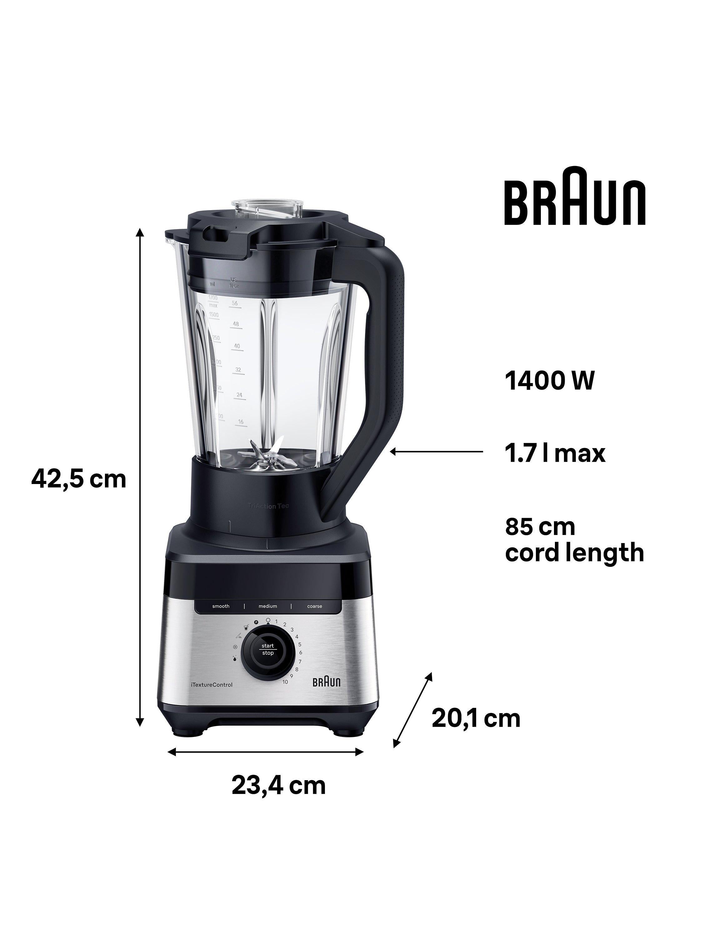 Powerblend 7 JB7551 Jug Blender, Black