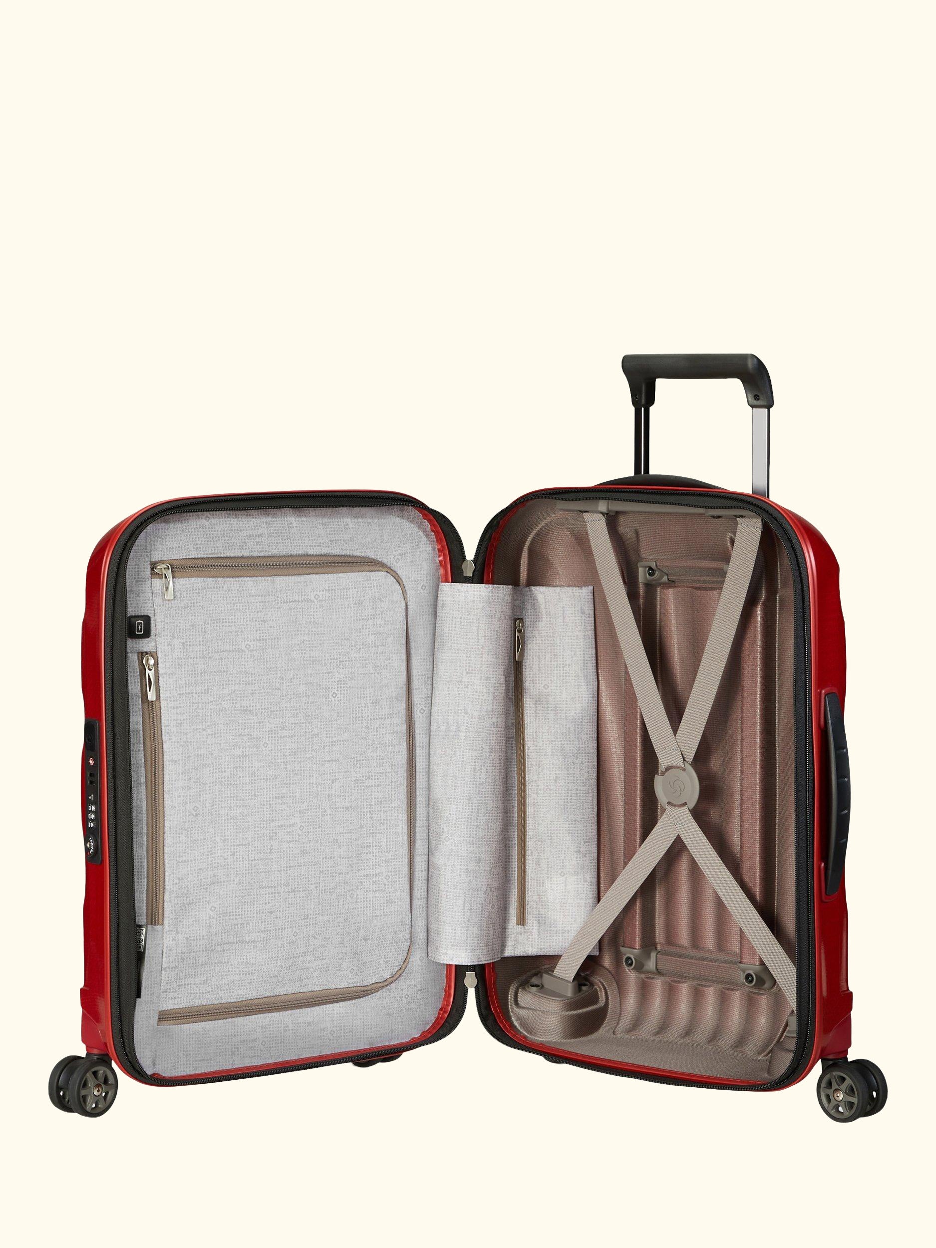 C-Lite 4-Wheel 55cm Expandable Cabin Case