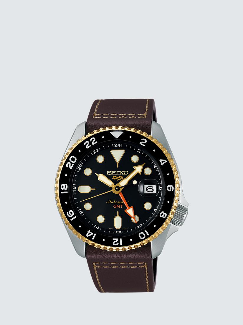 SSK036K1 Men's 5 Sports SKX GMT Date Automatic Bracelet Strap Watch