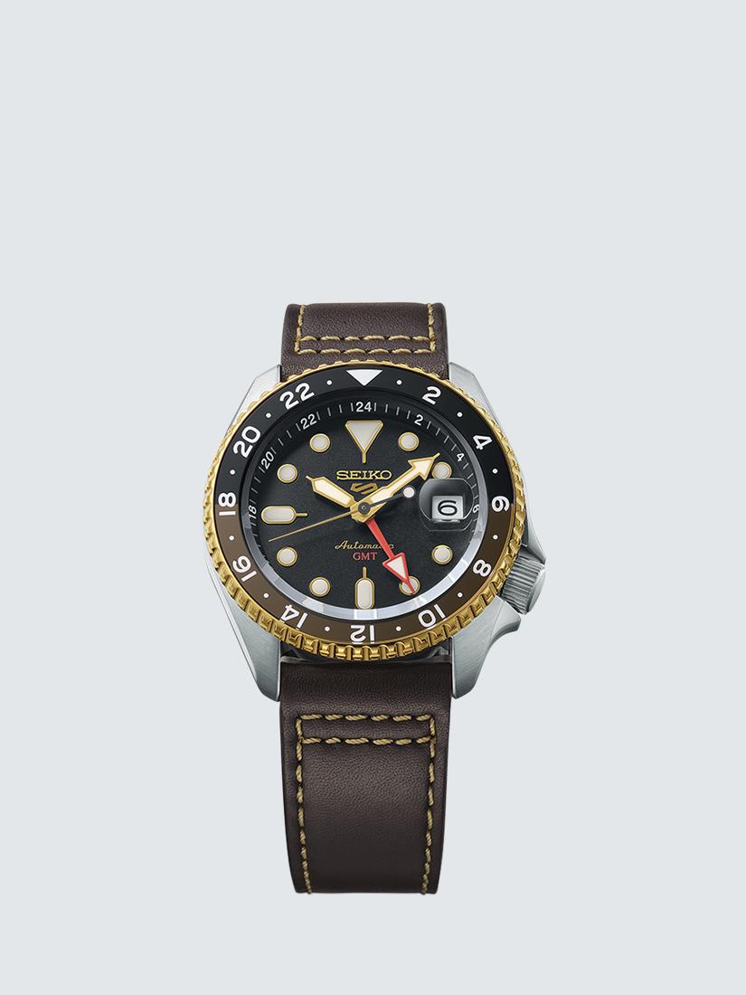 SSK036K1 Men's 5 Sports SKX GMT Date Automatic Bracelet Strap Watch