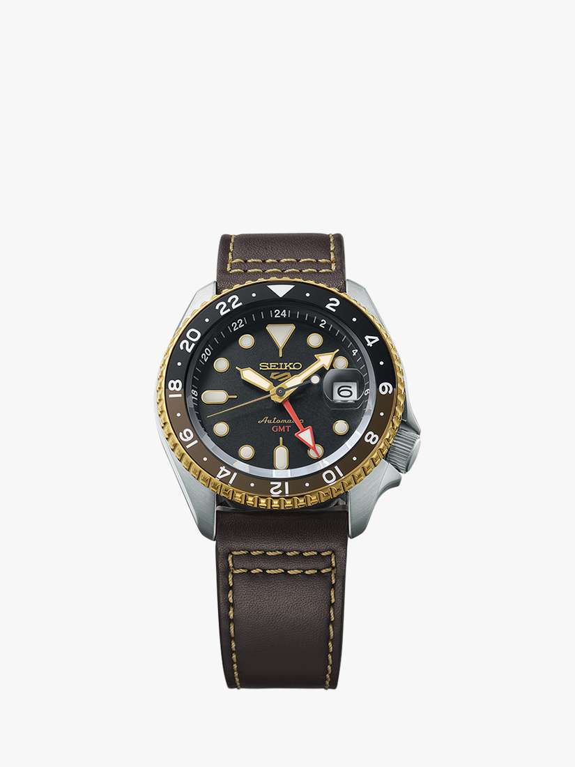 SSK036K1 Men's 5 Sports SKX GMT Date Automatic Bracelet Strap Watch