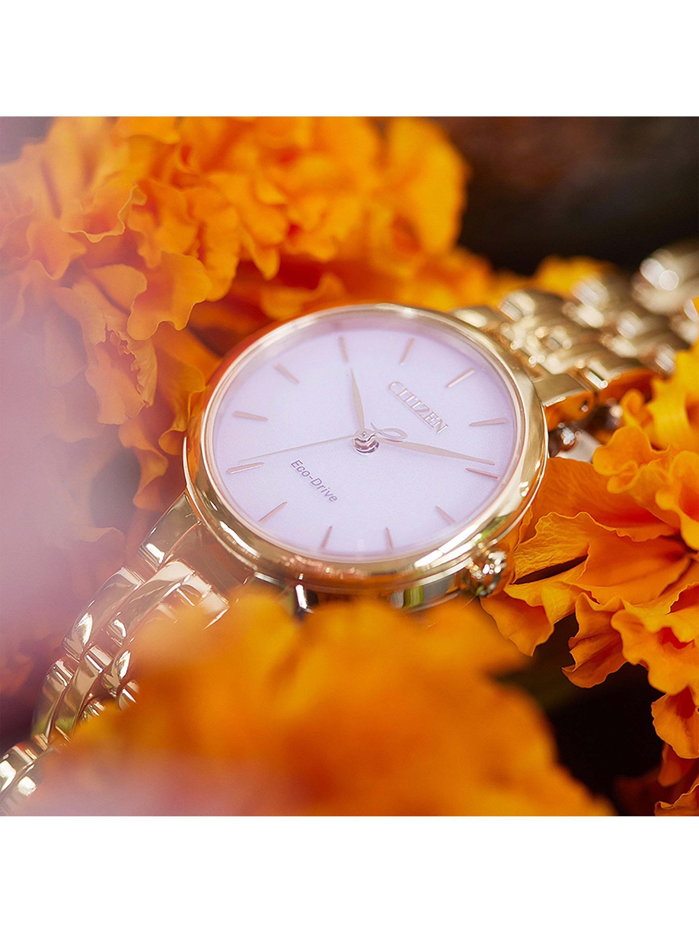 EM0993-82X Women's Dress Collection Eco-Drive Bracelet Strap Watch