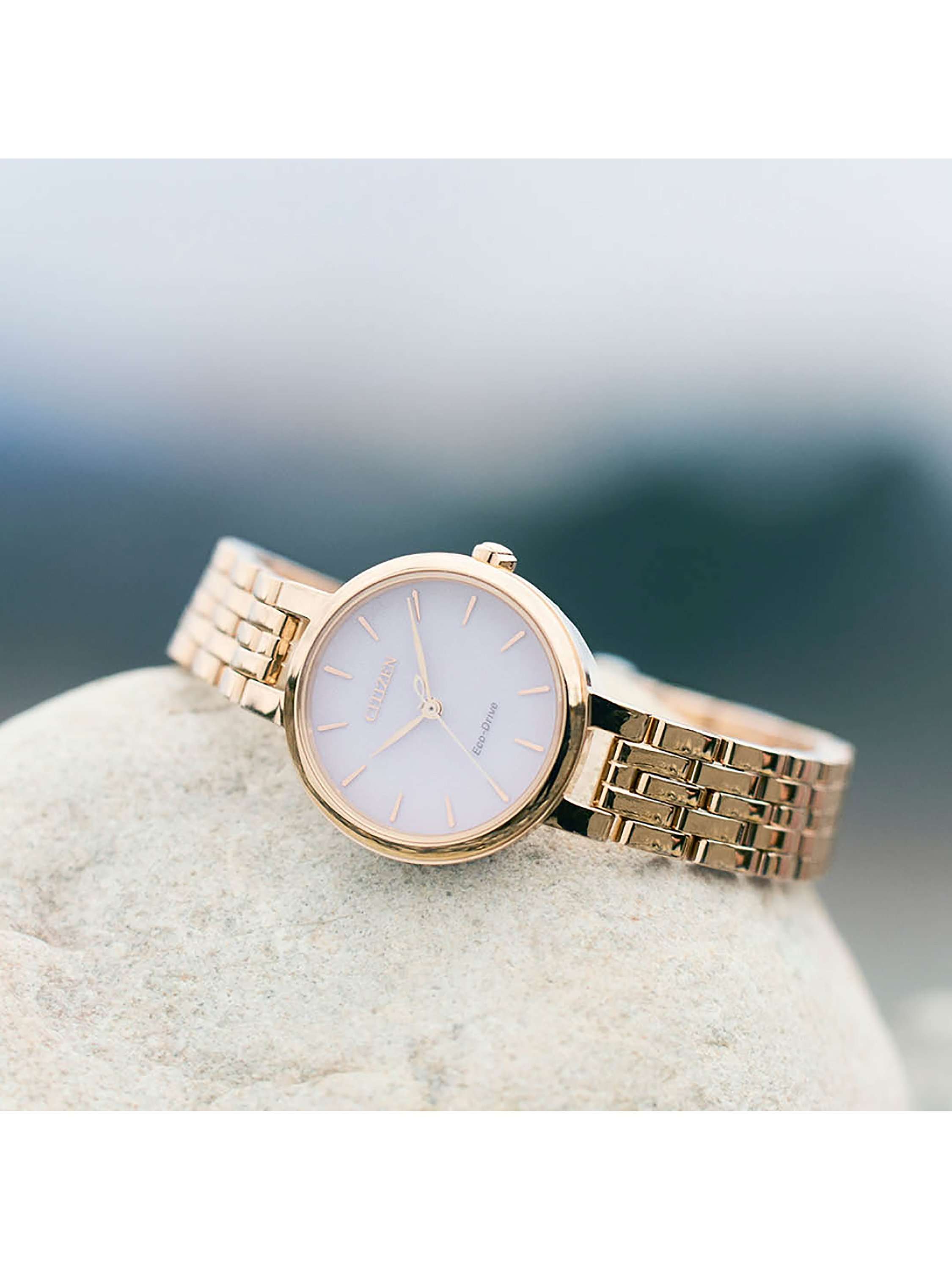 EM0993-82X Women's Dress Collection Eco-Drive Bracelet Strap Watch