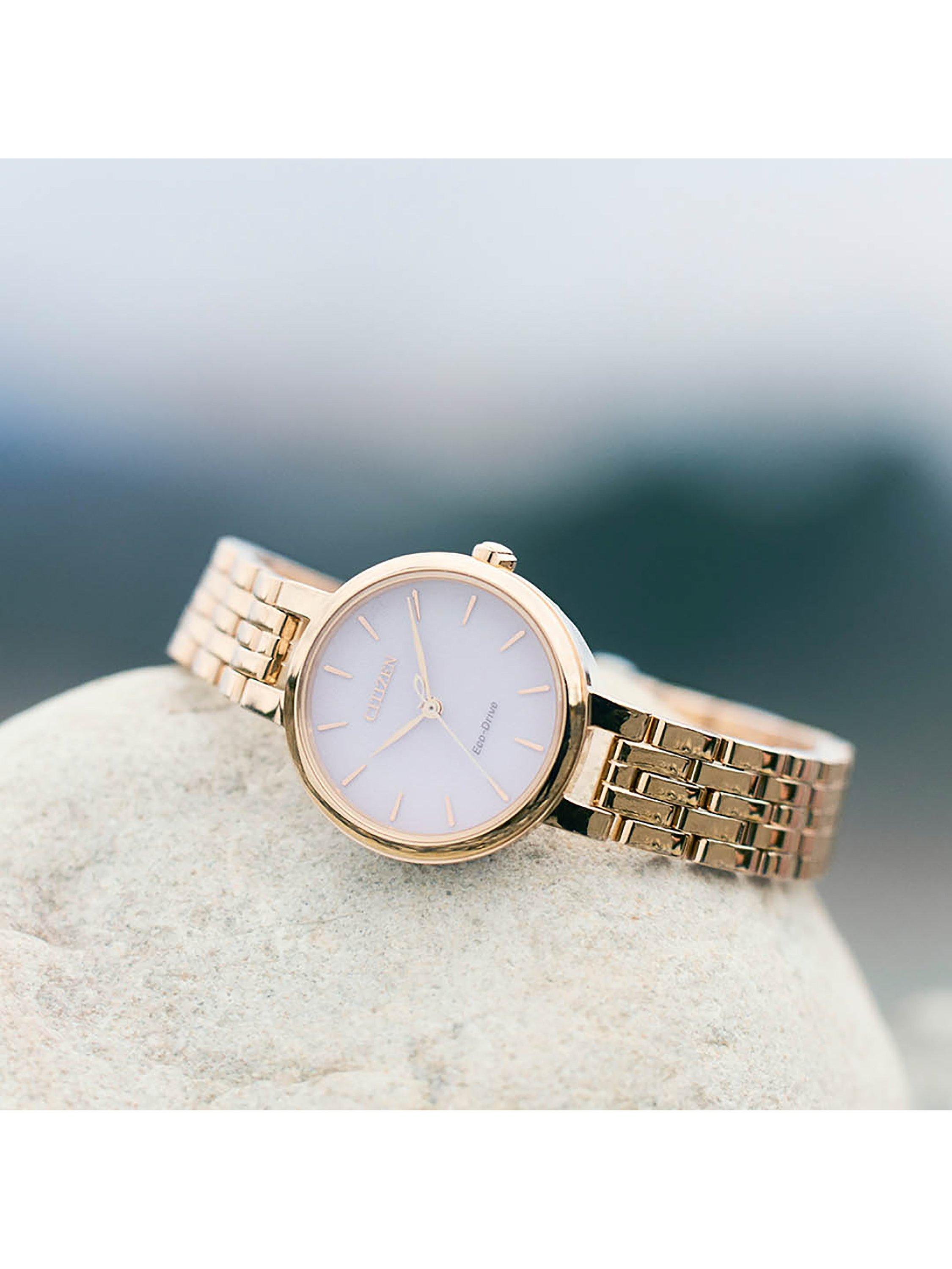 EM0993-82X Women's Dress Collection Eco-Drive Bracelet Strap Watch